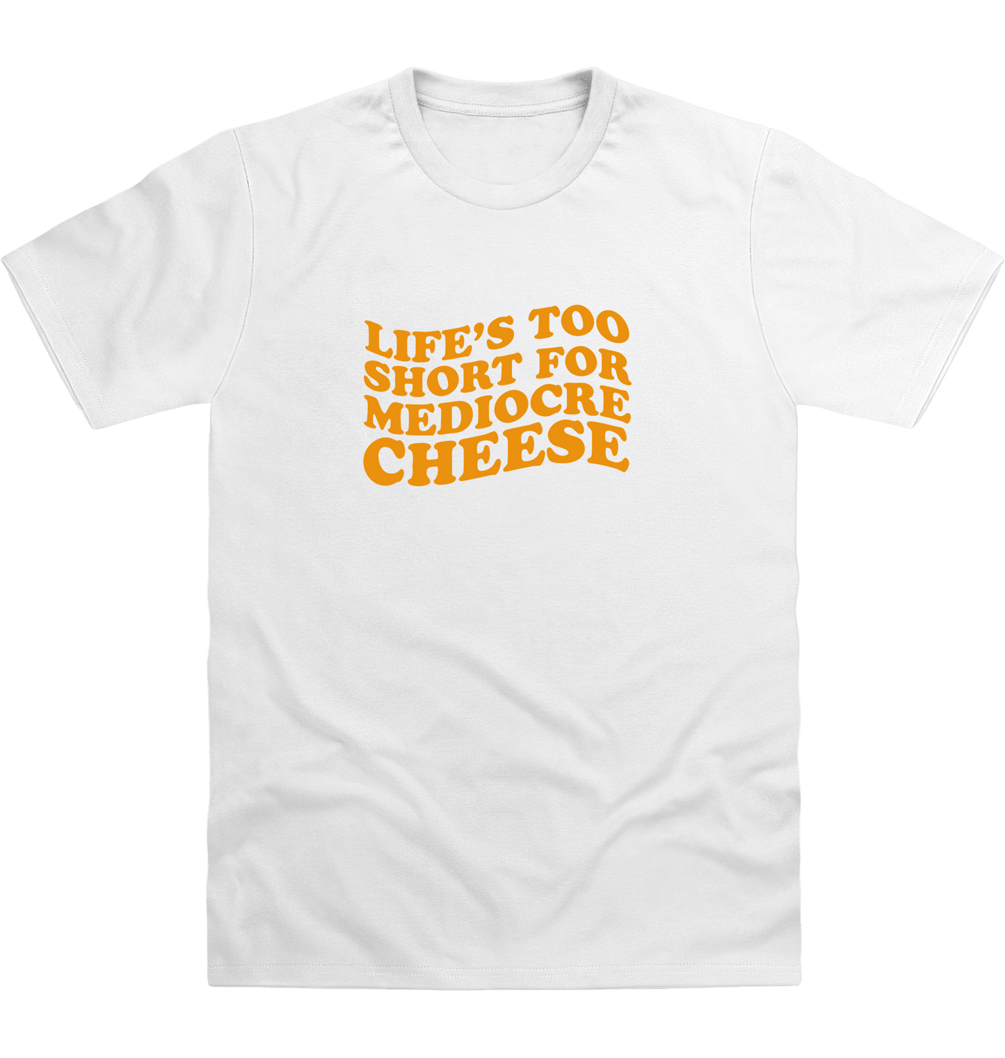 Arctic White Printed T-shirt Front