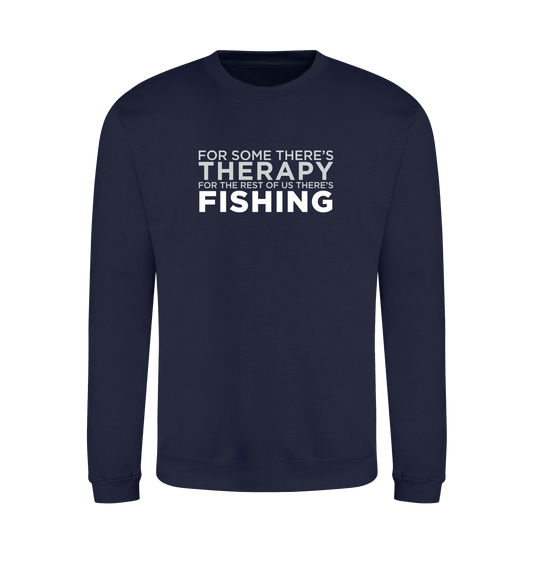 Oxford Navy Printed Sweater Front