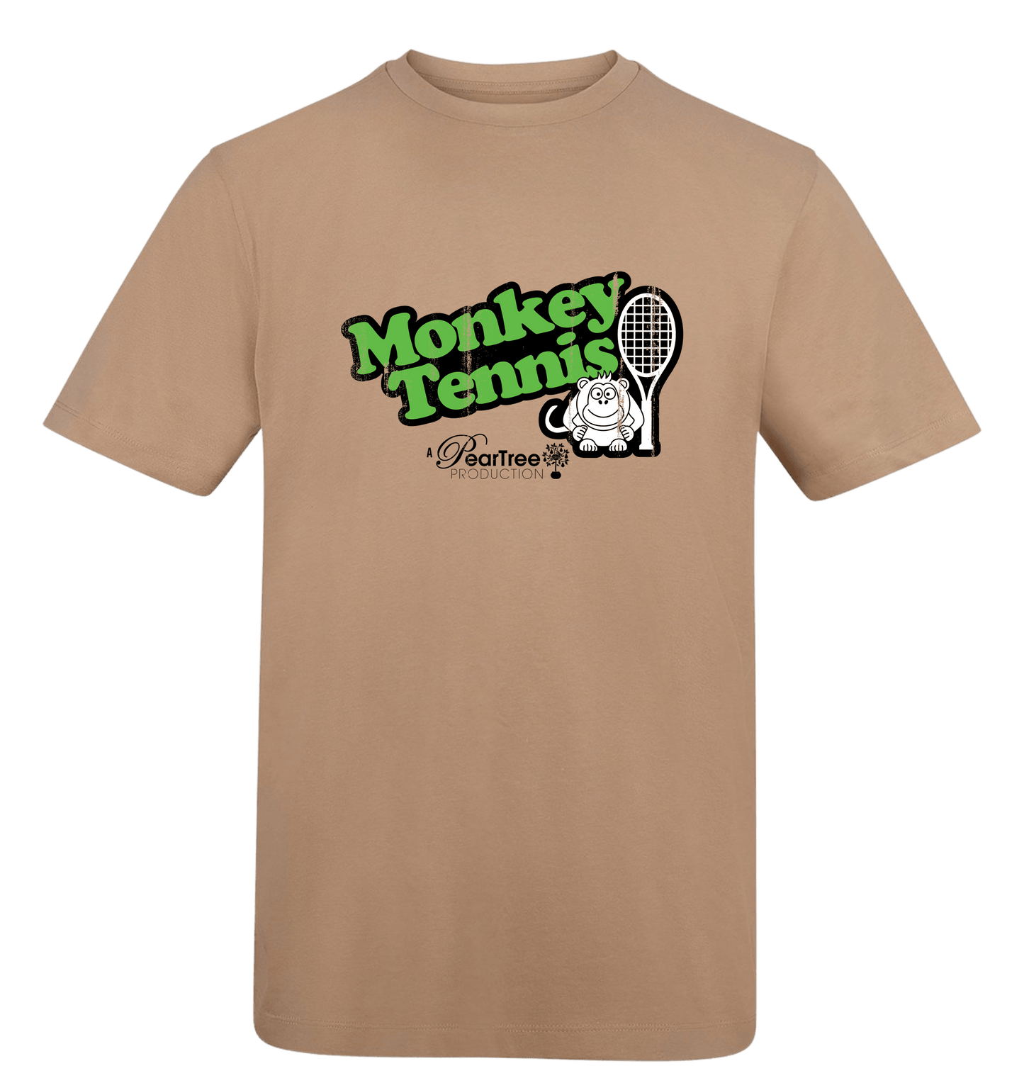 Desert Sand Printed T-shirt Front