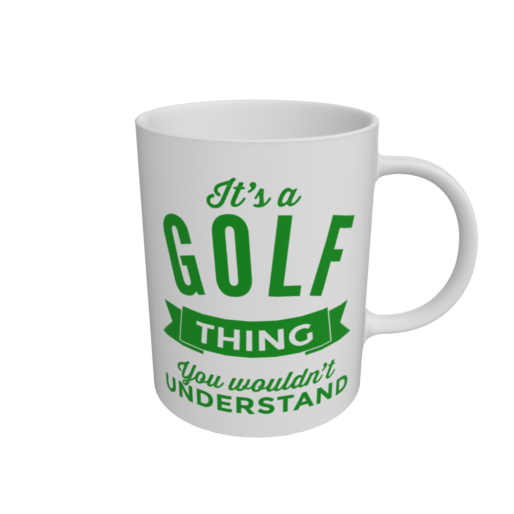 White Mug Front
