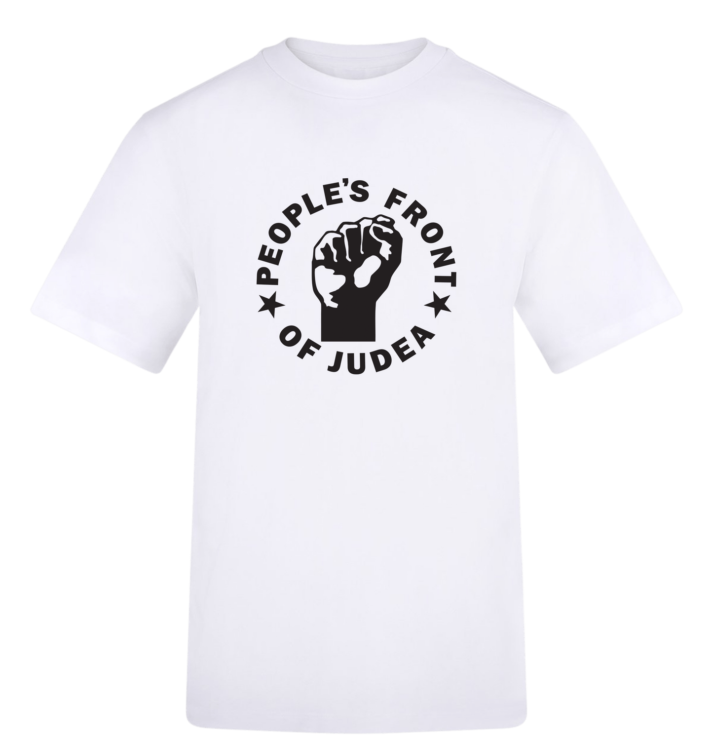 Arctic White Printed T-shirt Front