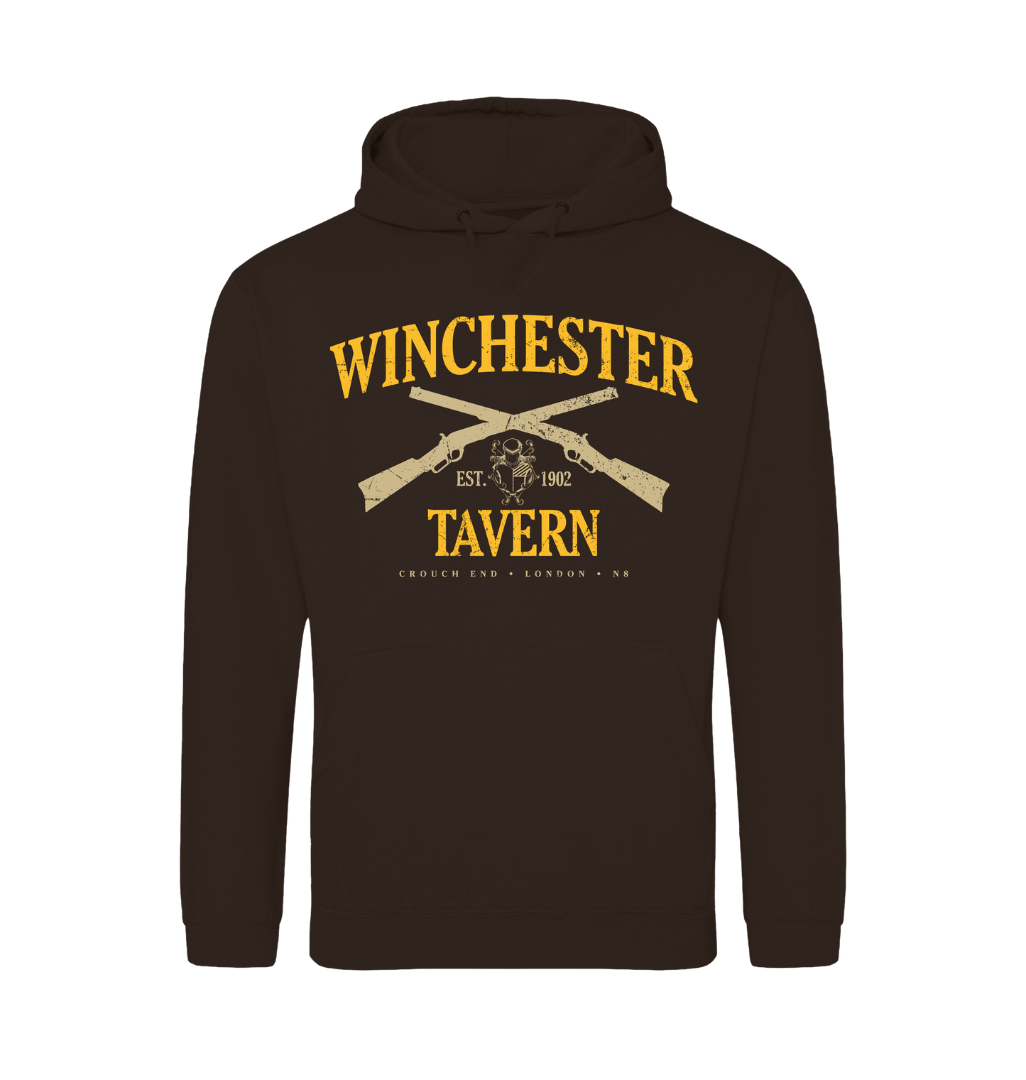 Hot Chocolate Printed Hoody Front
