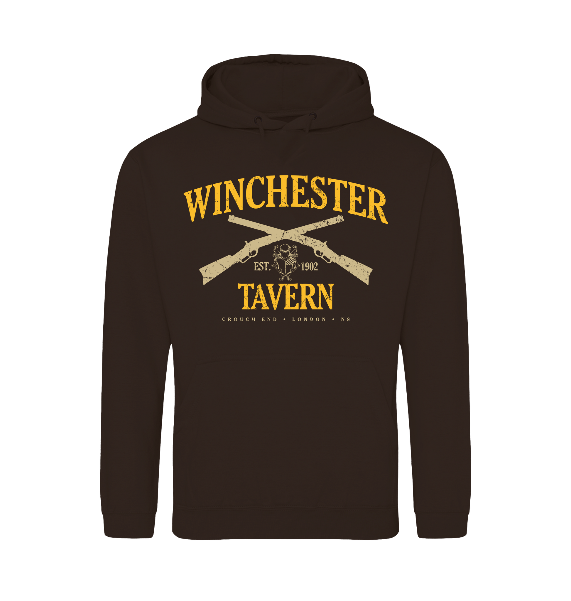 Hot Chocolate Printed Hoody Front