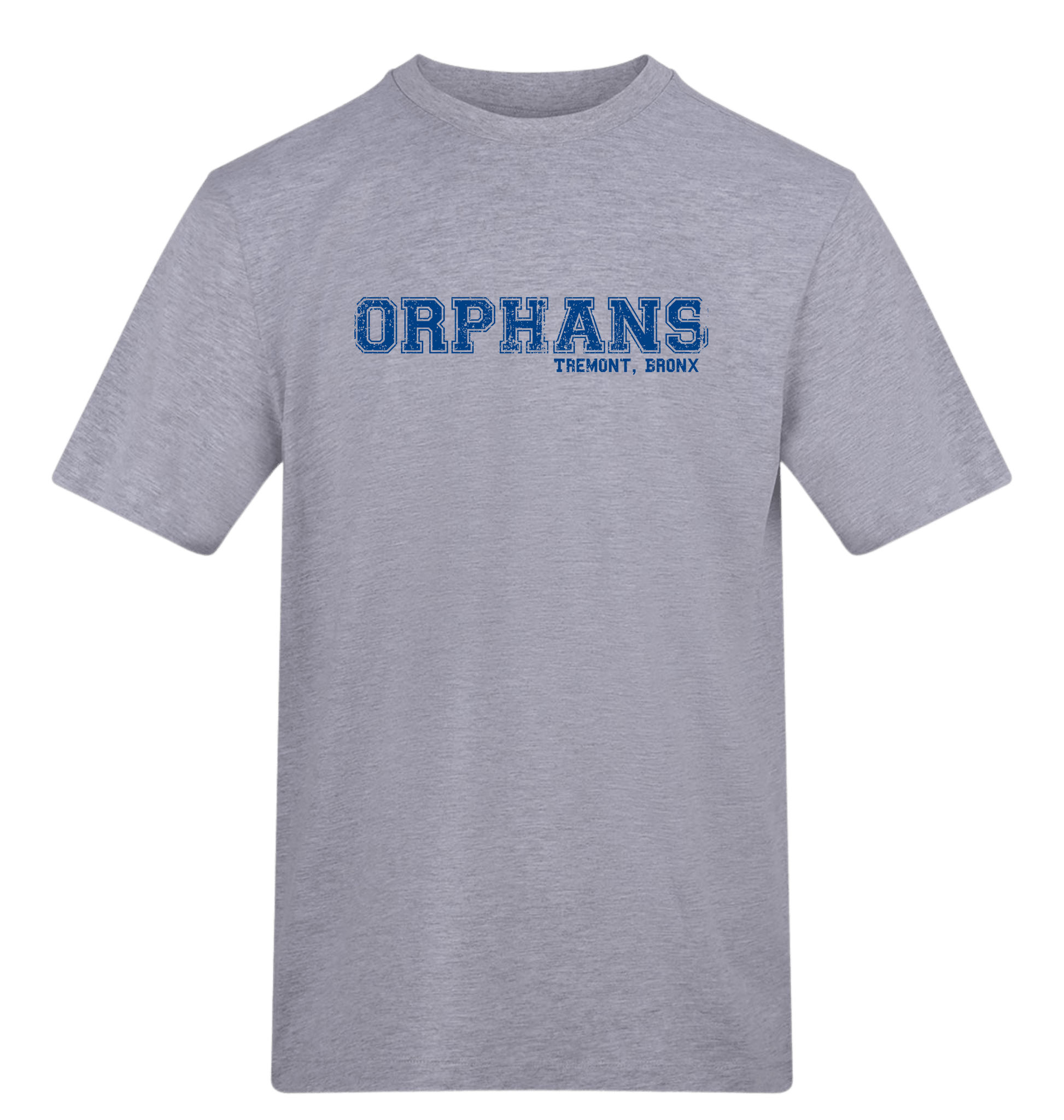 Heather Grey Printed T-shirt Front