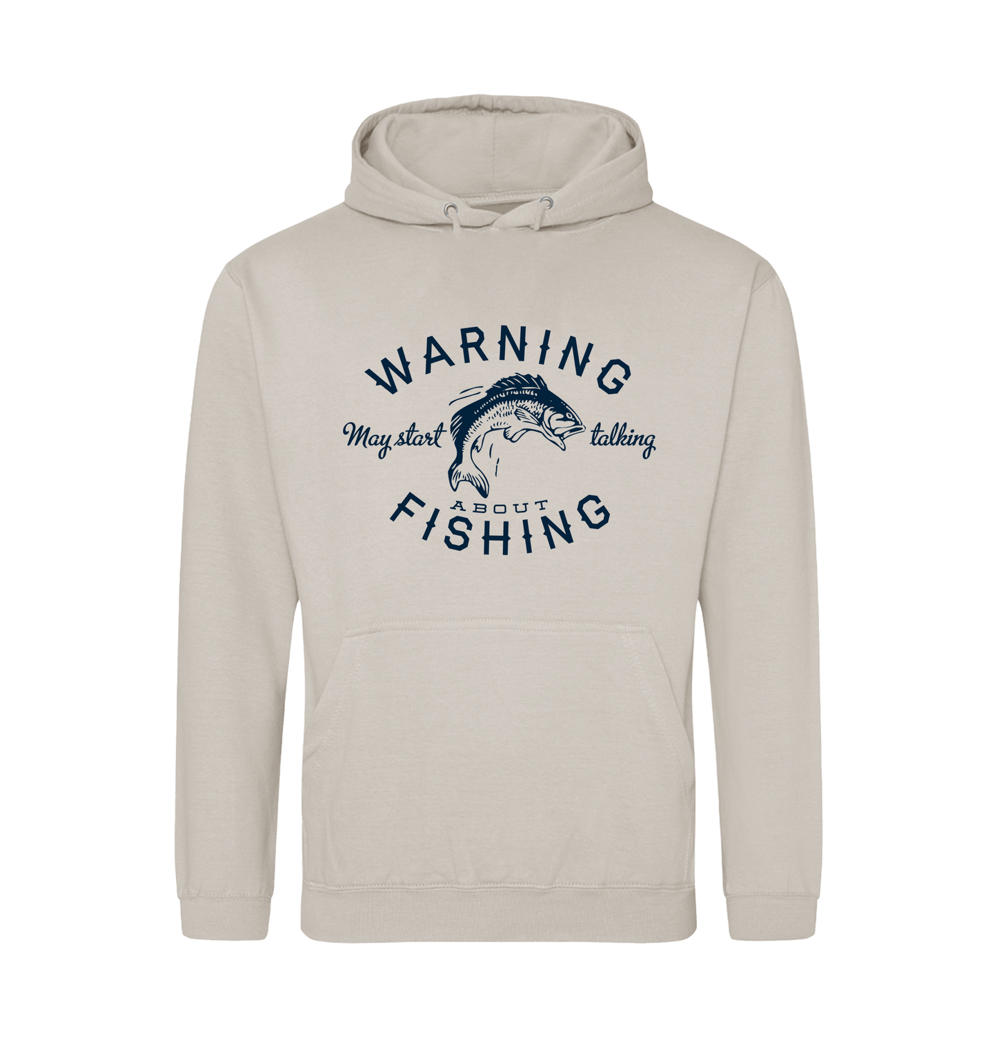 Natural Stone Printed Hoody Front