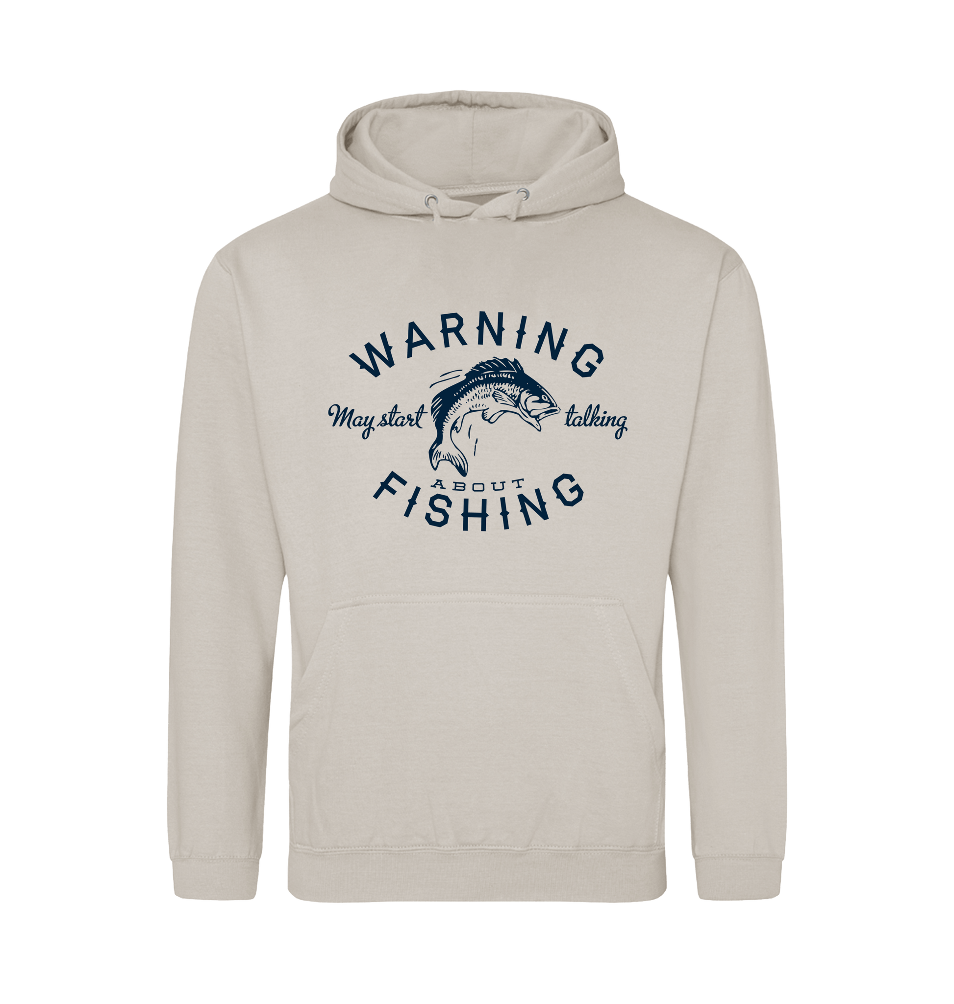 Natural Stone Printed Hoody Front