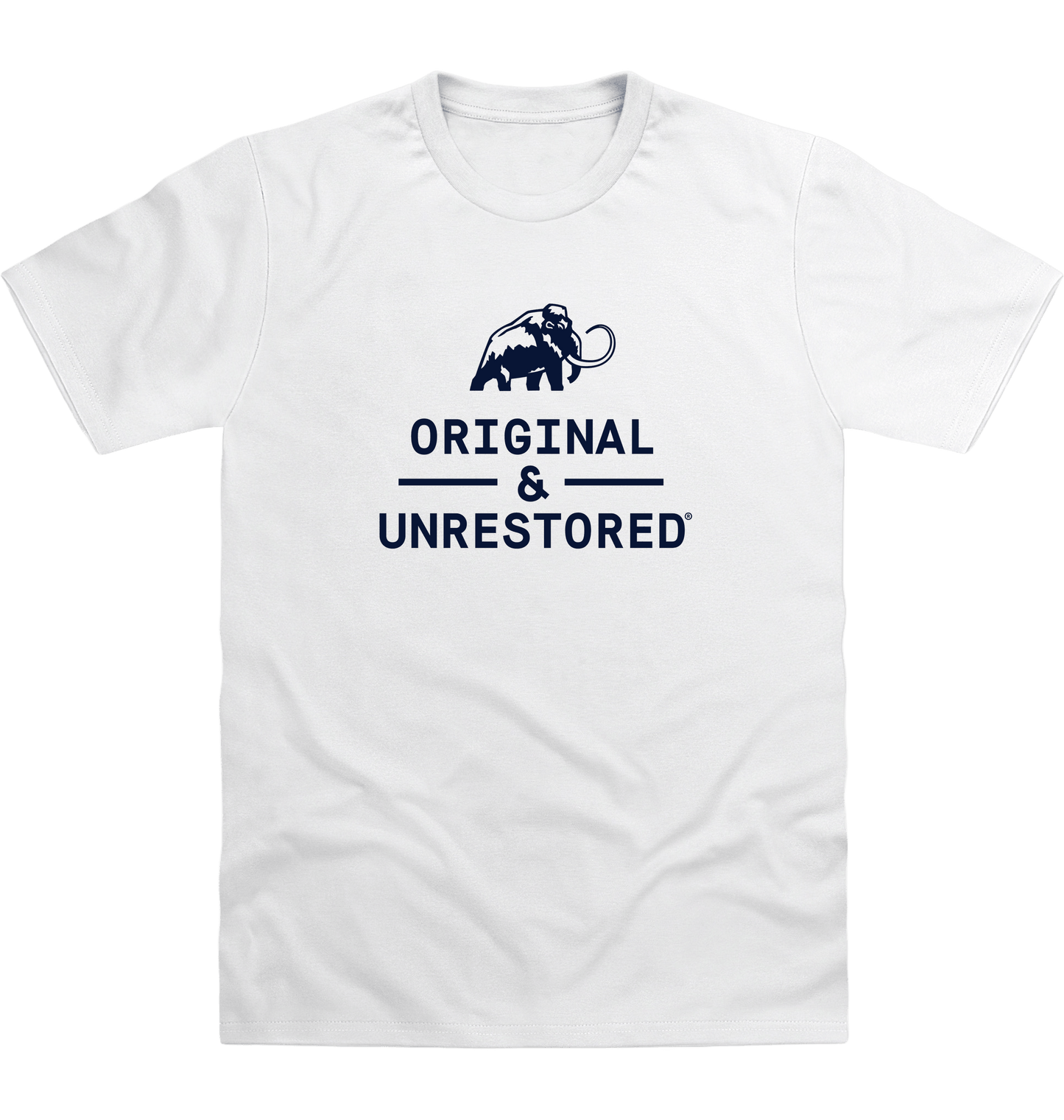 Arctic White Printed T-shirt Front