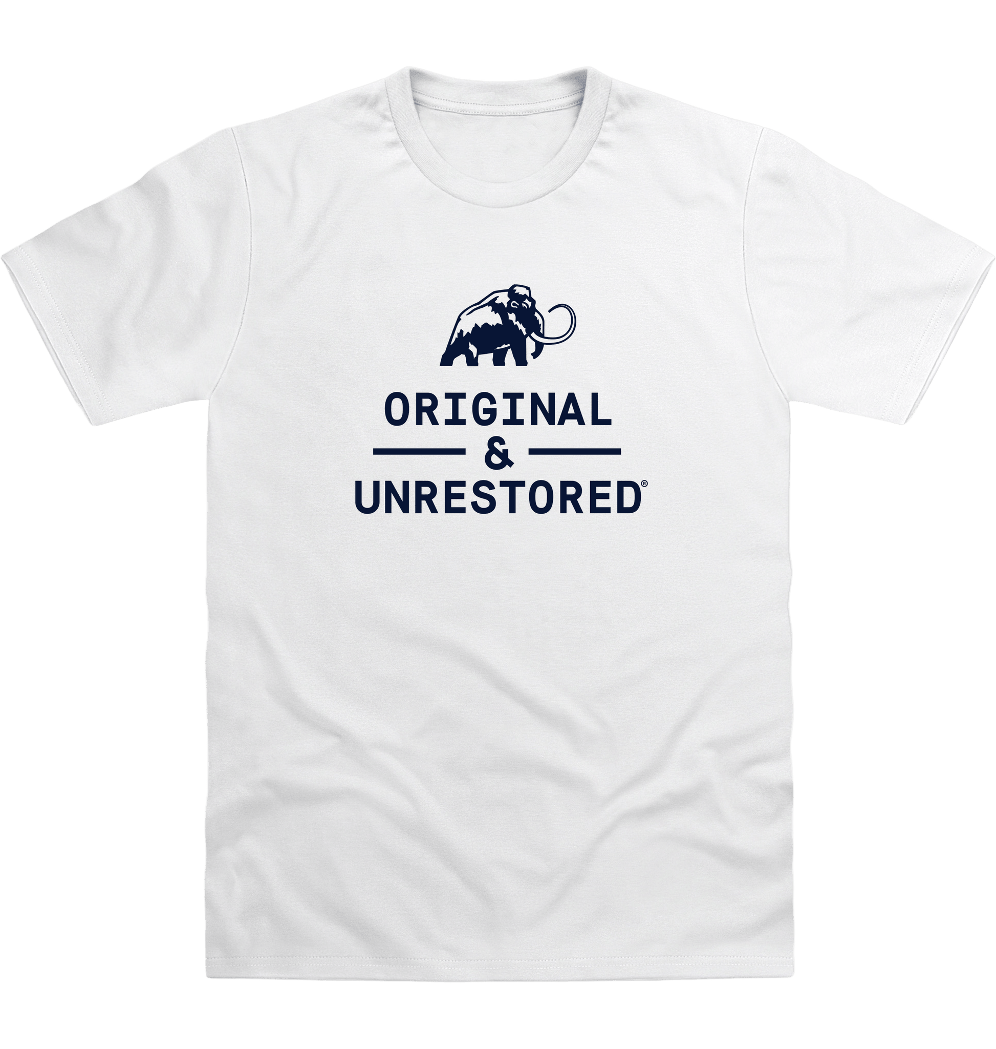 Arctic White Printed T-shirt Front