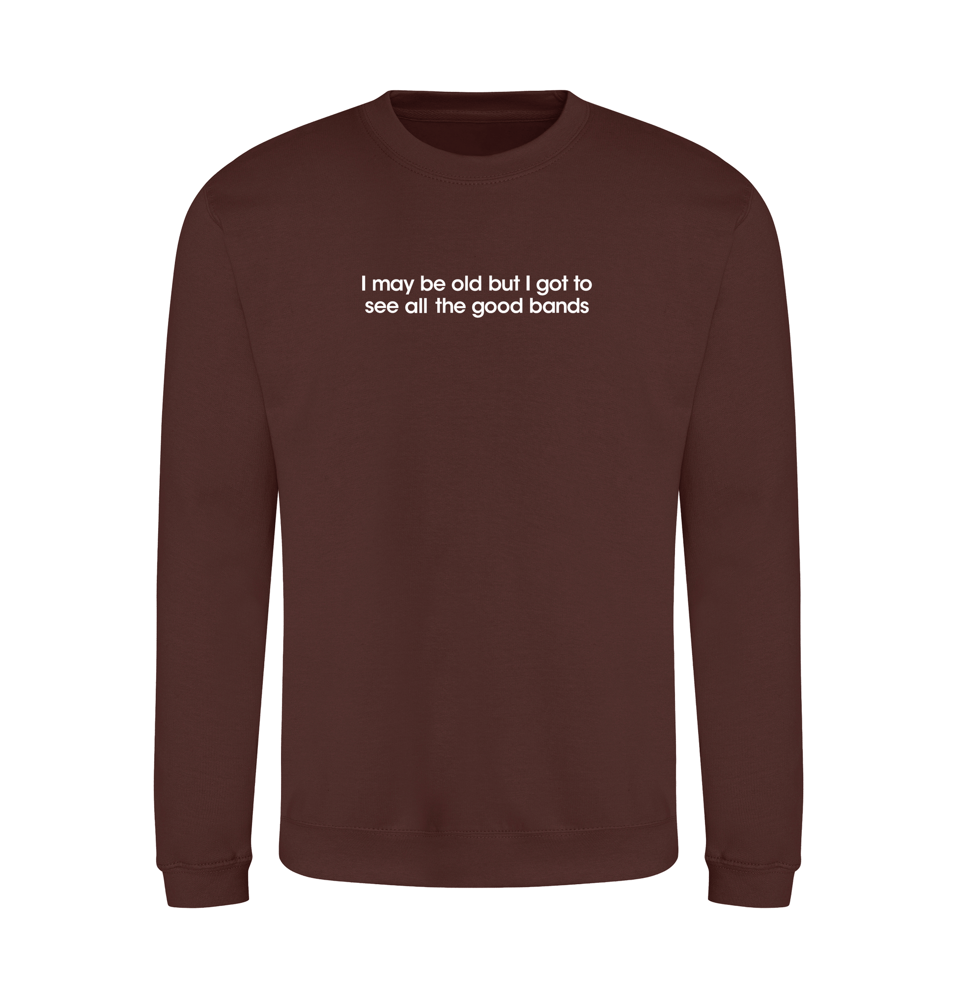 Chocolate Fudge Brownie Printed Sweater Front
