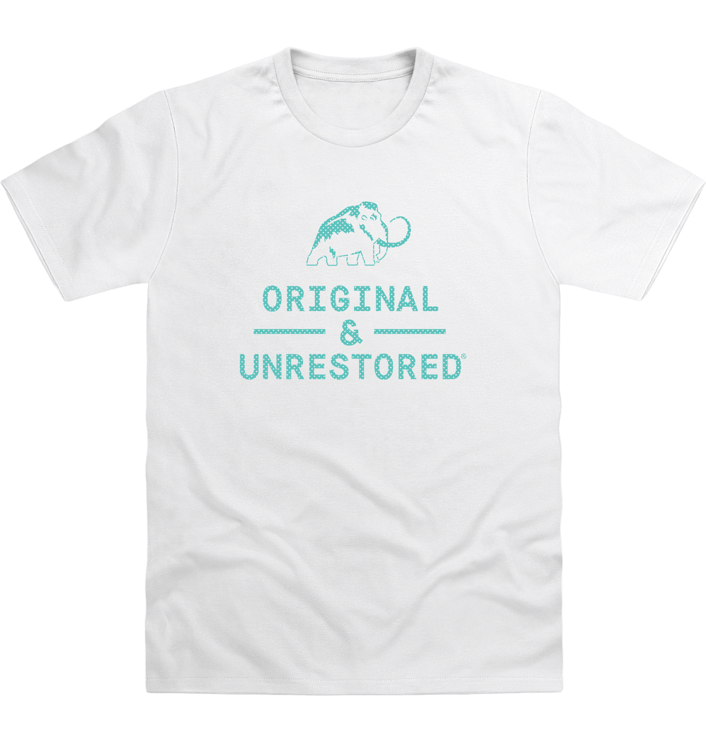 Arctic White Printed T-shirt Front