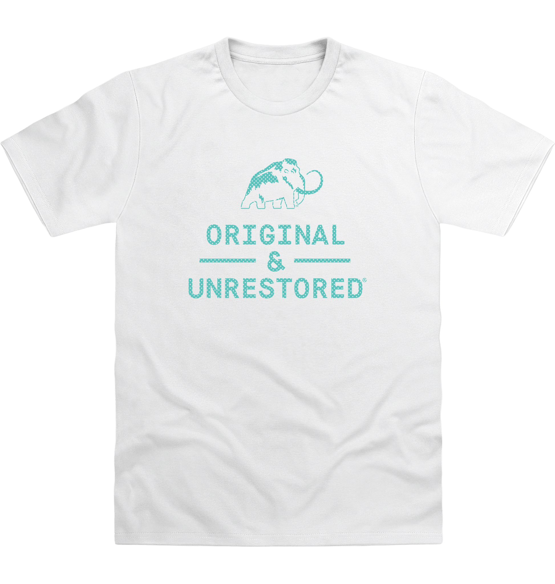 Arctic White Printed T-shirt Front
