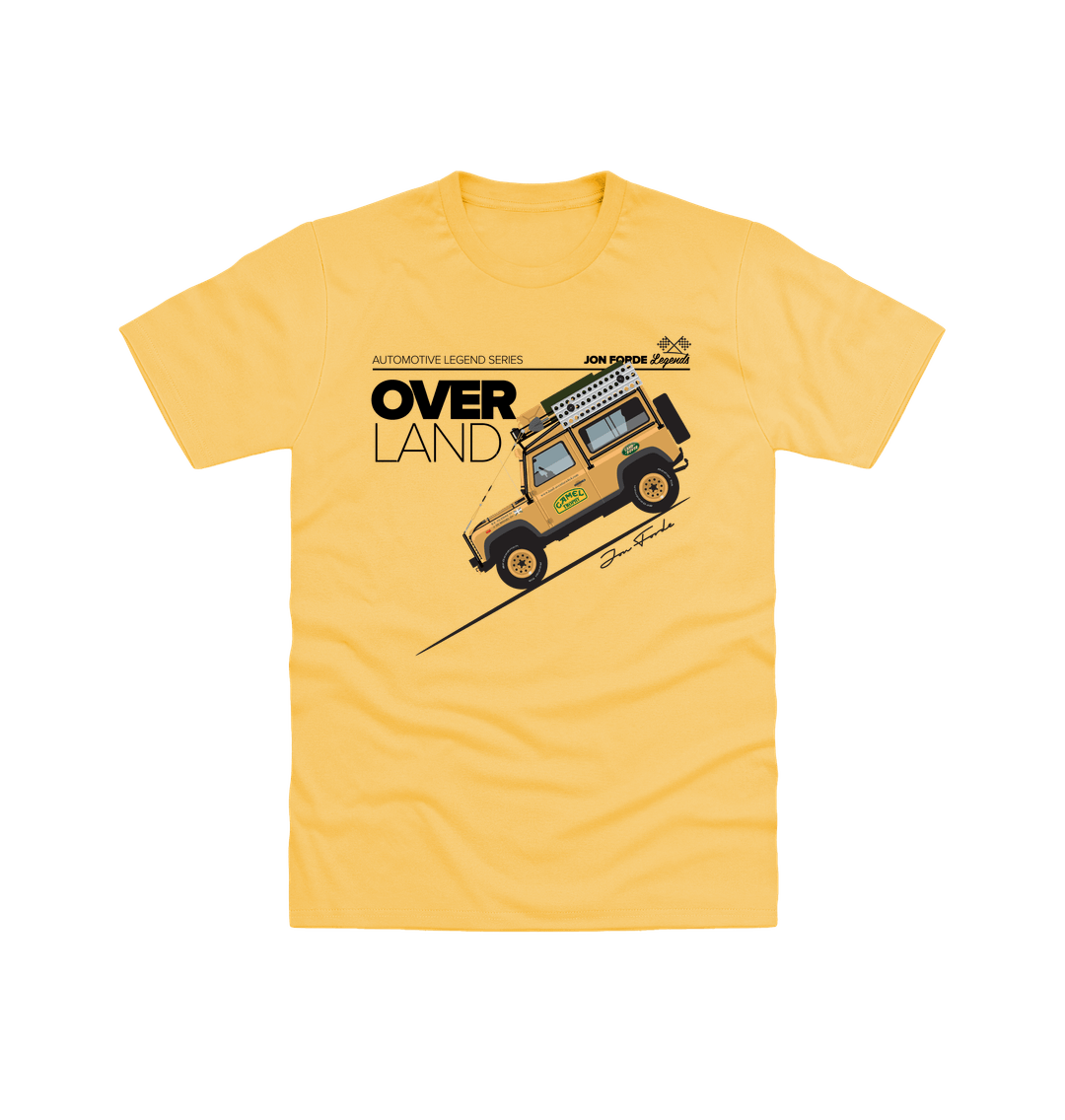 Yellow Haze Printed T-shirt Front