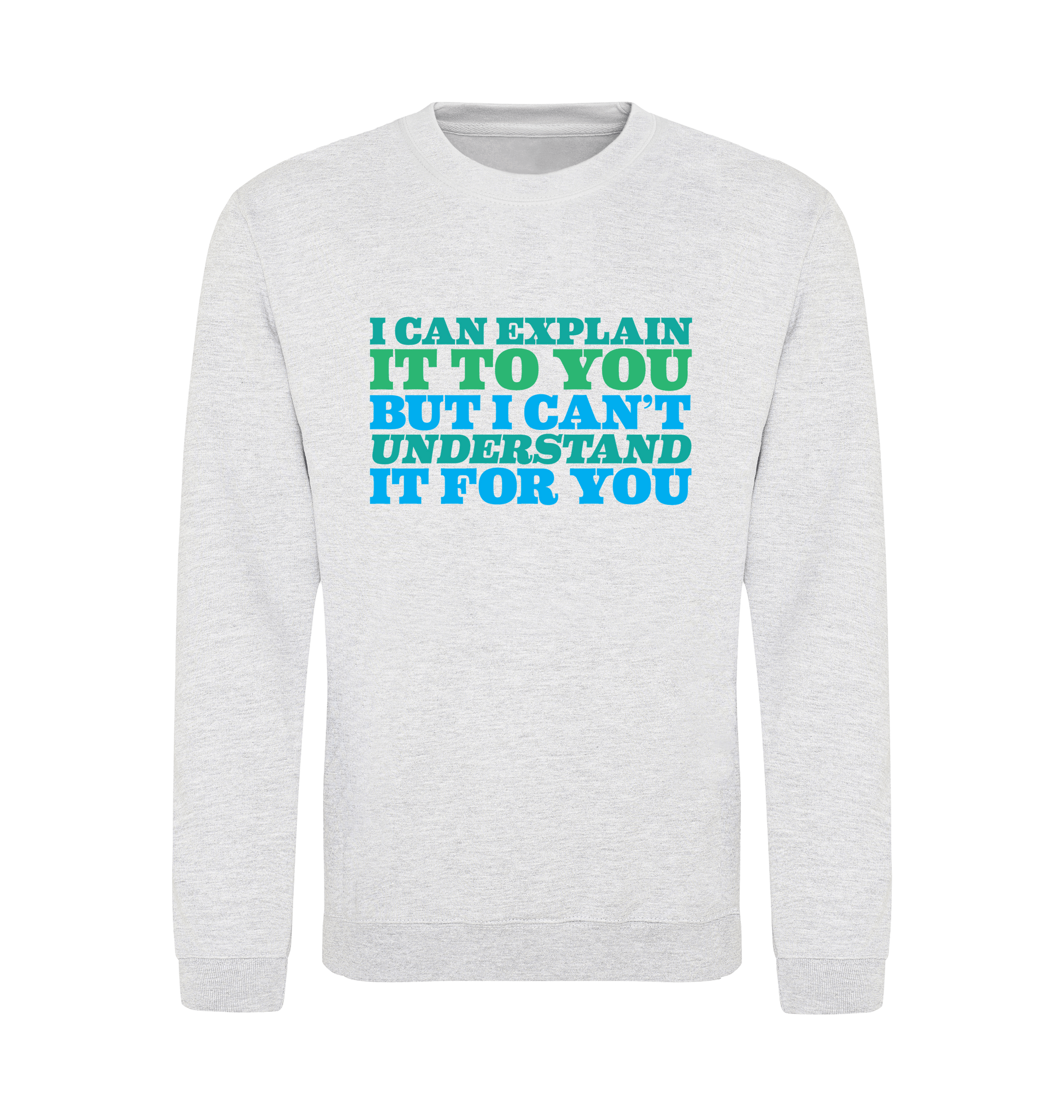 Ash Printed Sweater Front