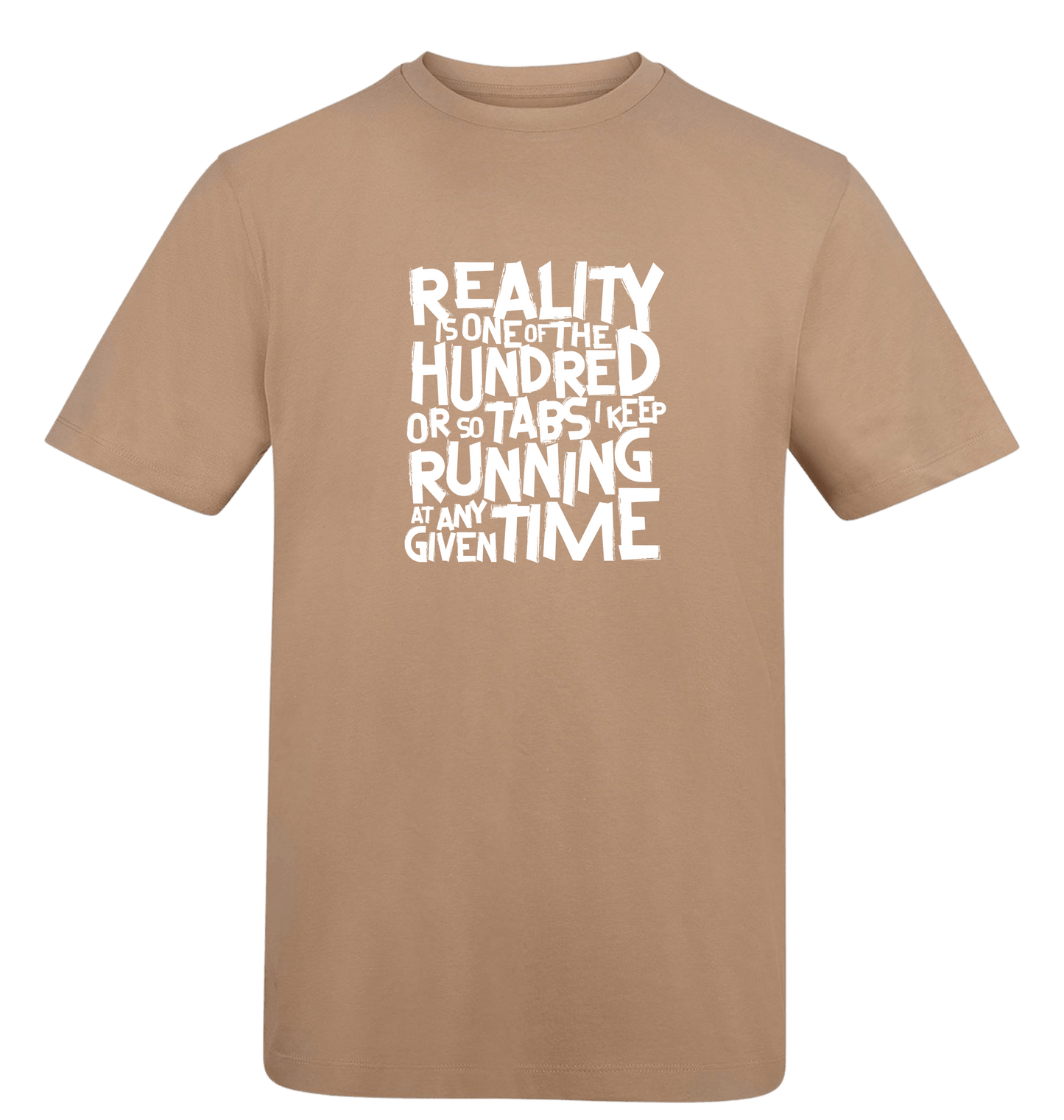 Desert Sand Printed T-shirt Front