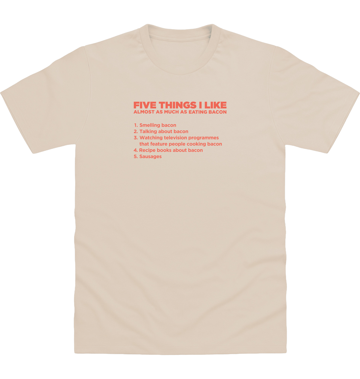 Natural Stone Printed T-shirt Front