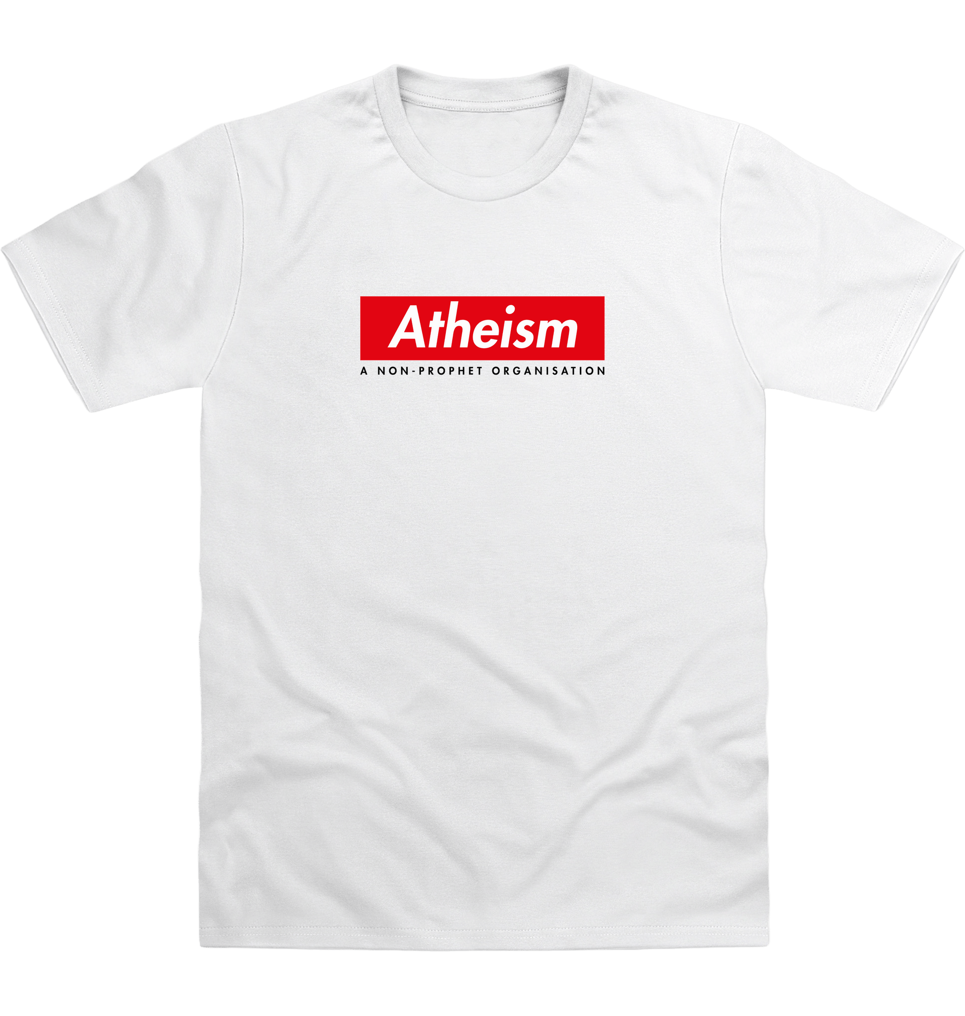 Arctic White Printed T-shirt Front