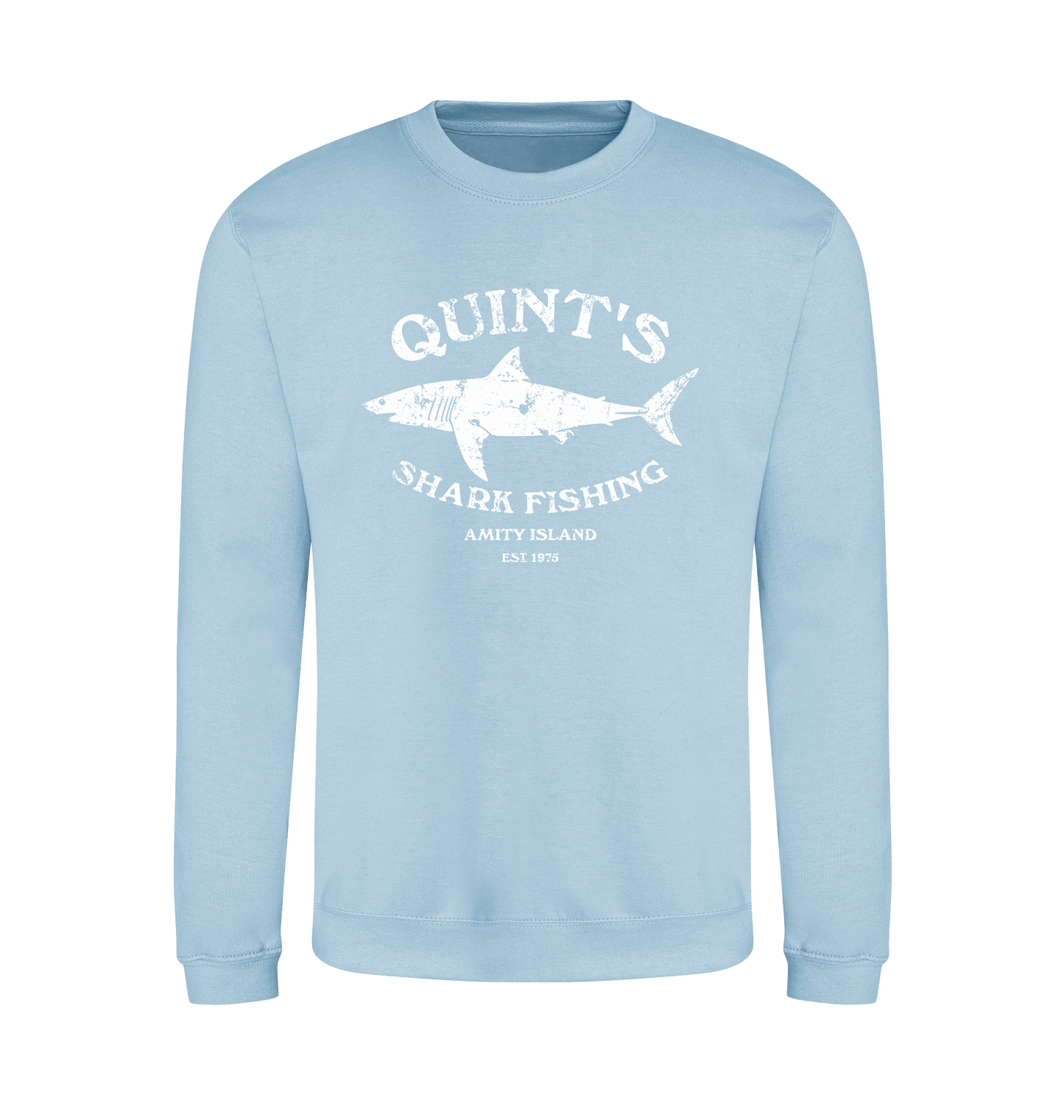 Seafoam Printed Sweater Front