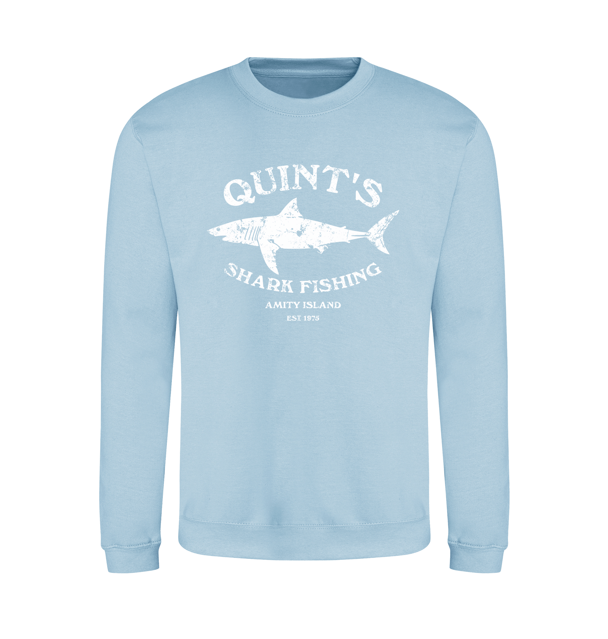 Seafoam Printed Sweater Front