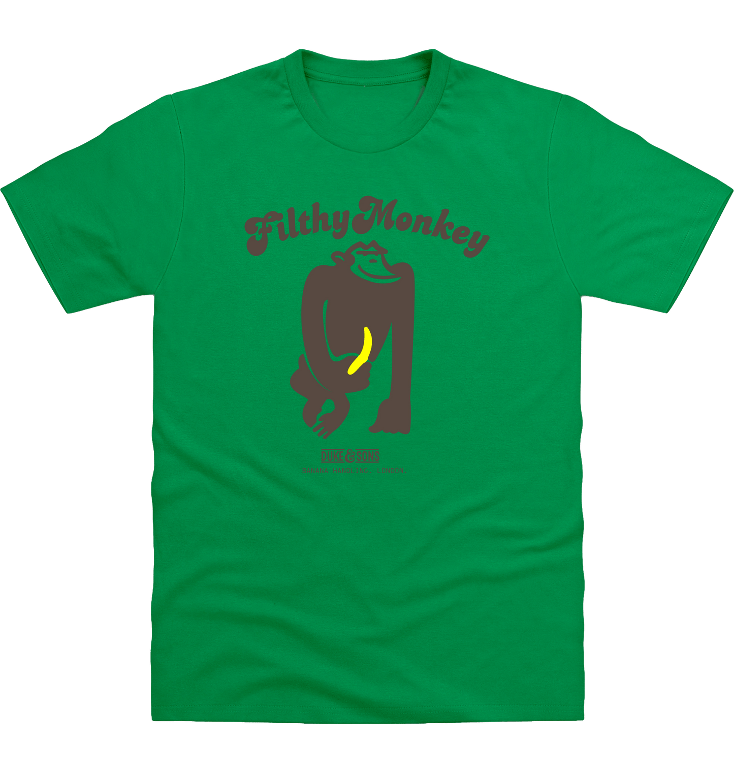 Kelly Green Printed T-shirt Front