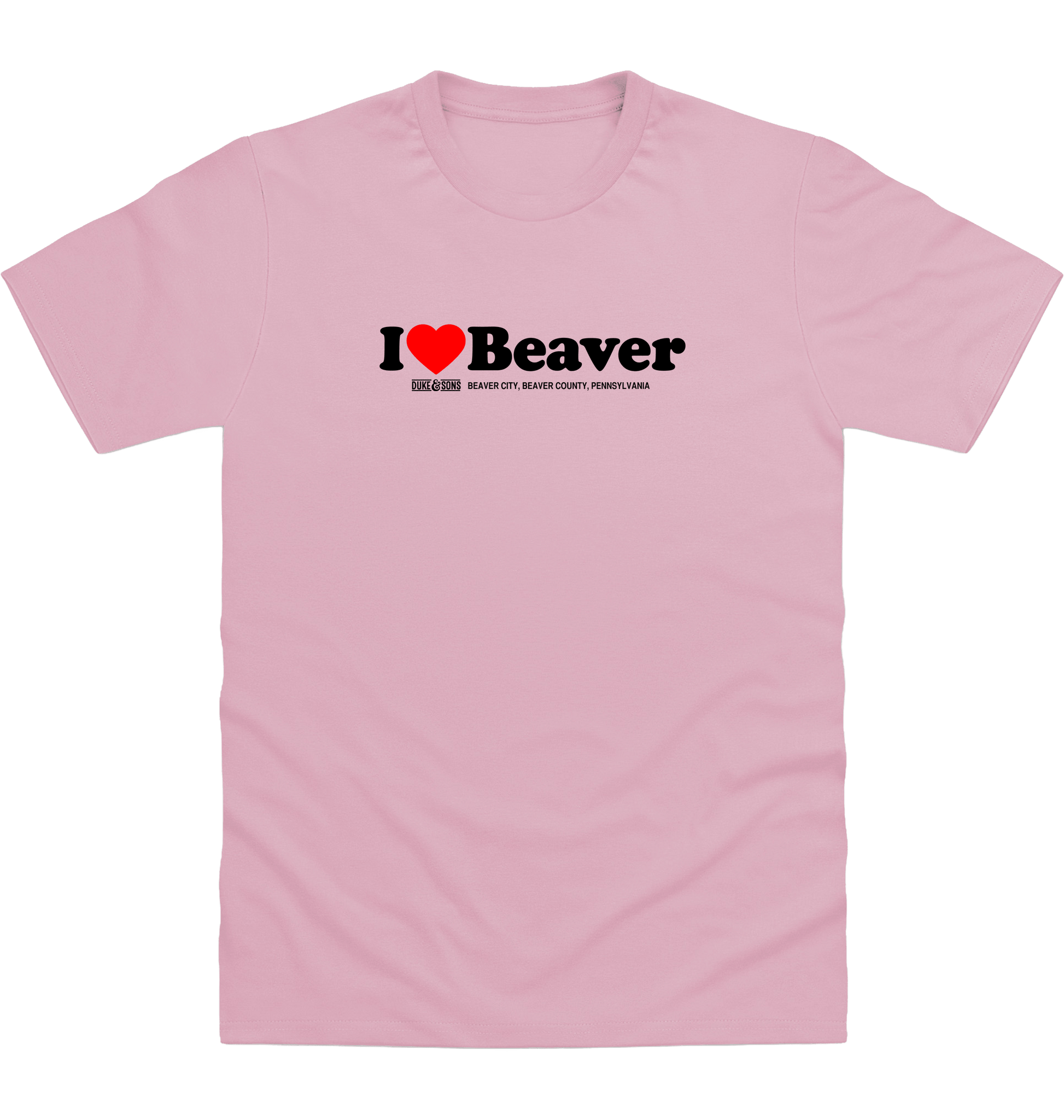 Baby Pink Printed T-shirt Front