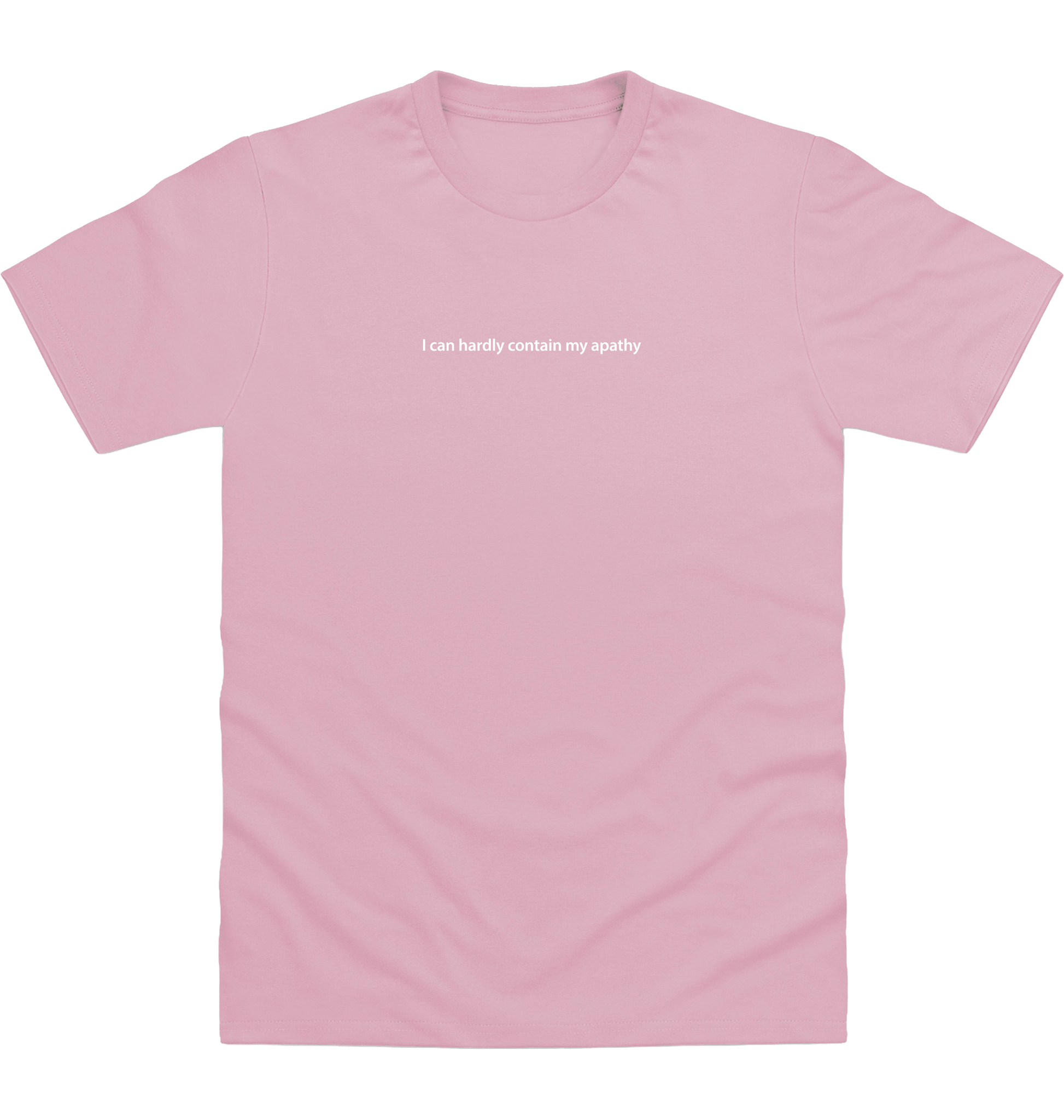 Baby Pink Printed T-shirt Front