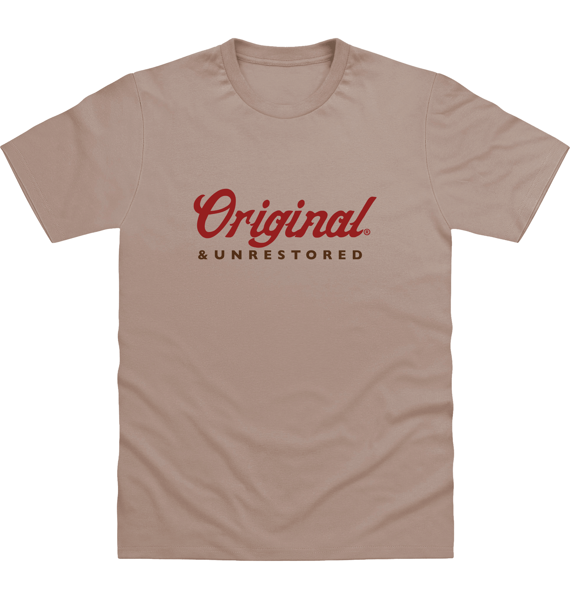 Desert Sand Printed T-shirt Front