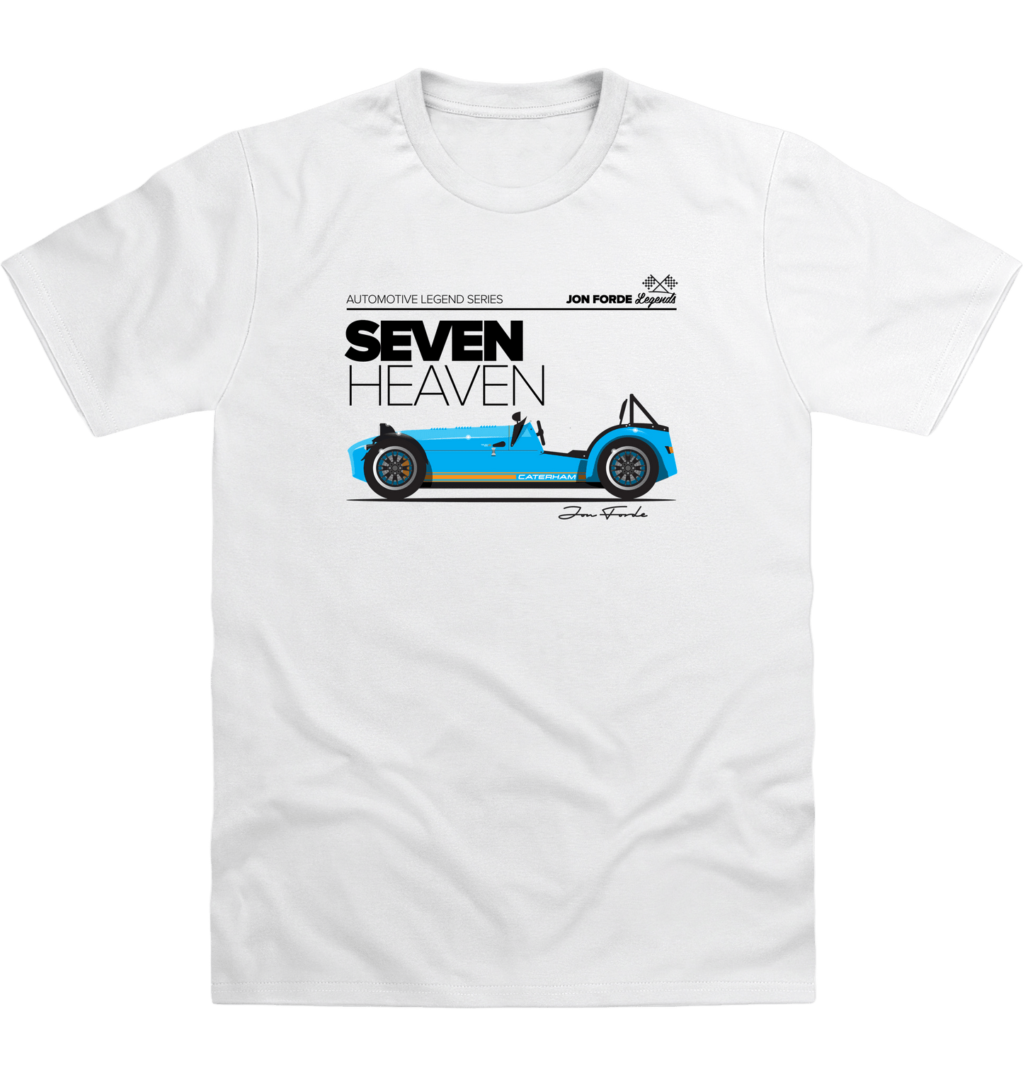 Arctic White Printed T-shirt Front