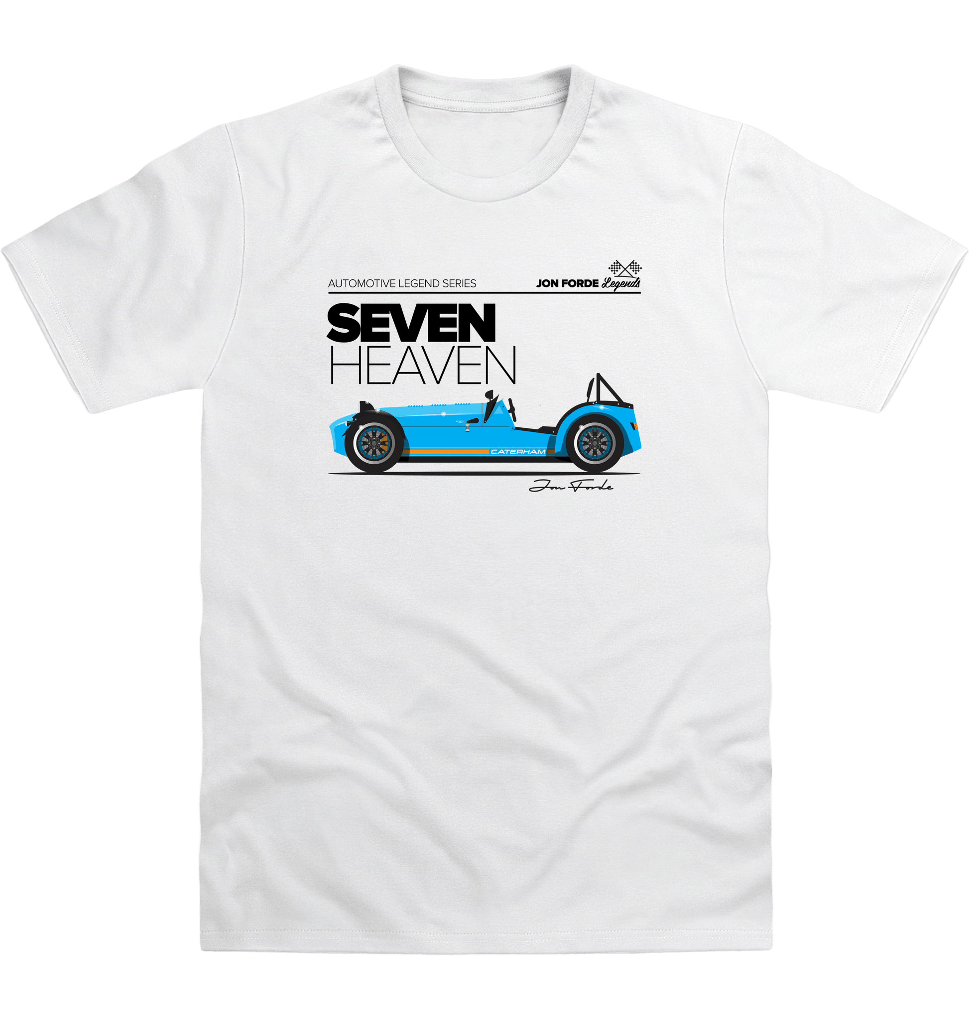 Arctic White Printed T-shirt Front
