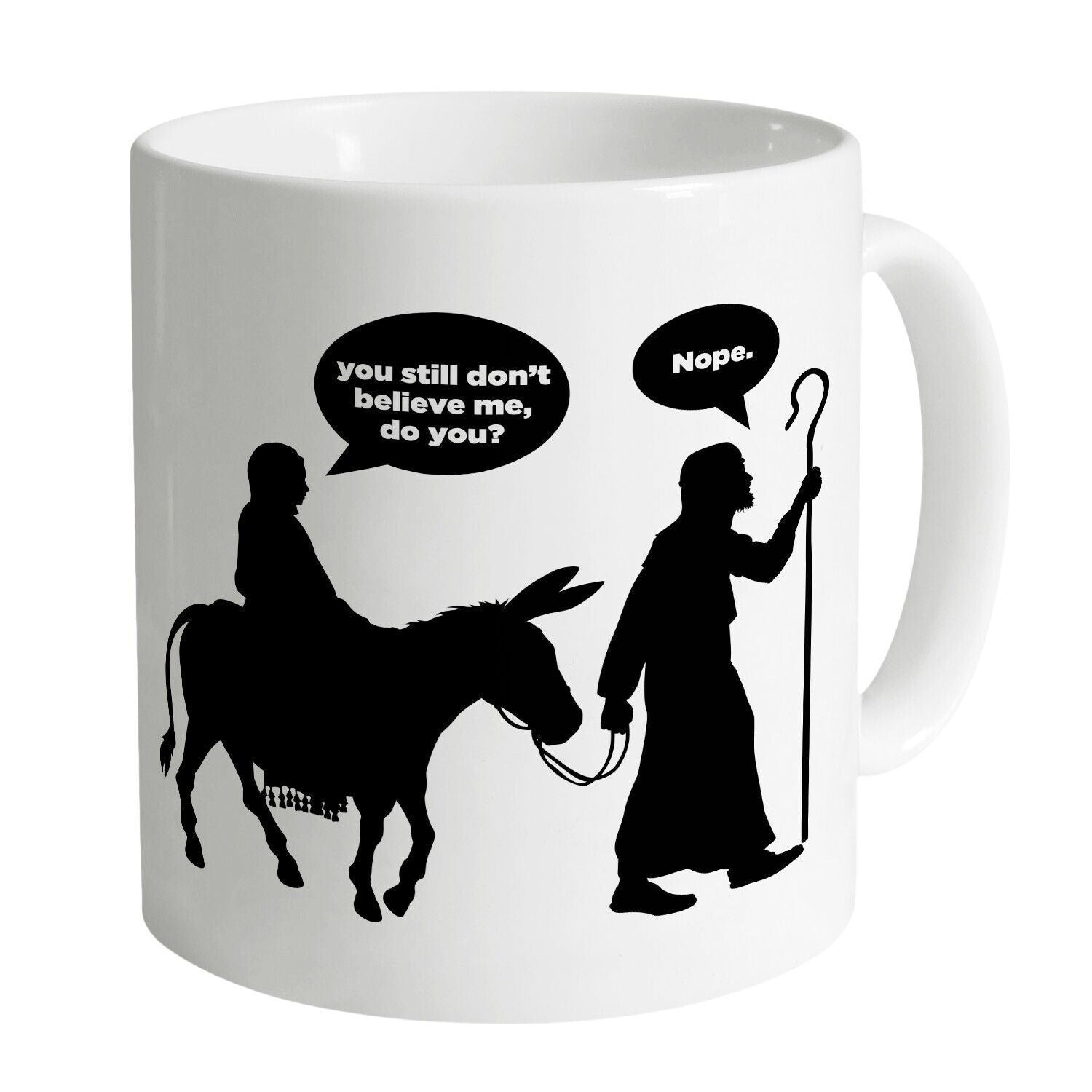 White Mug Front