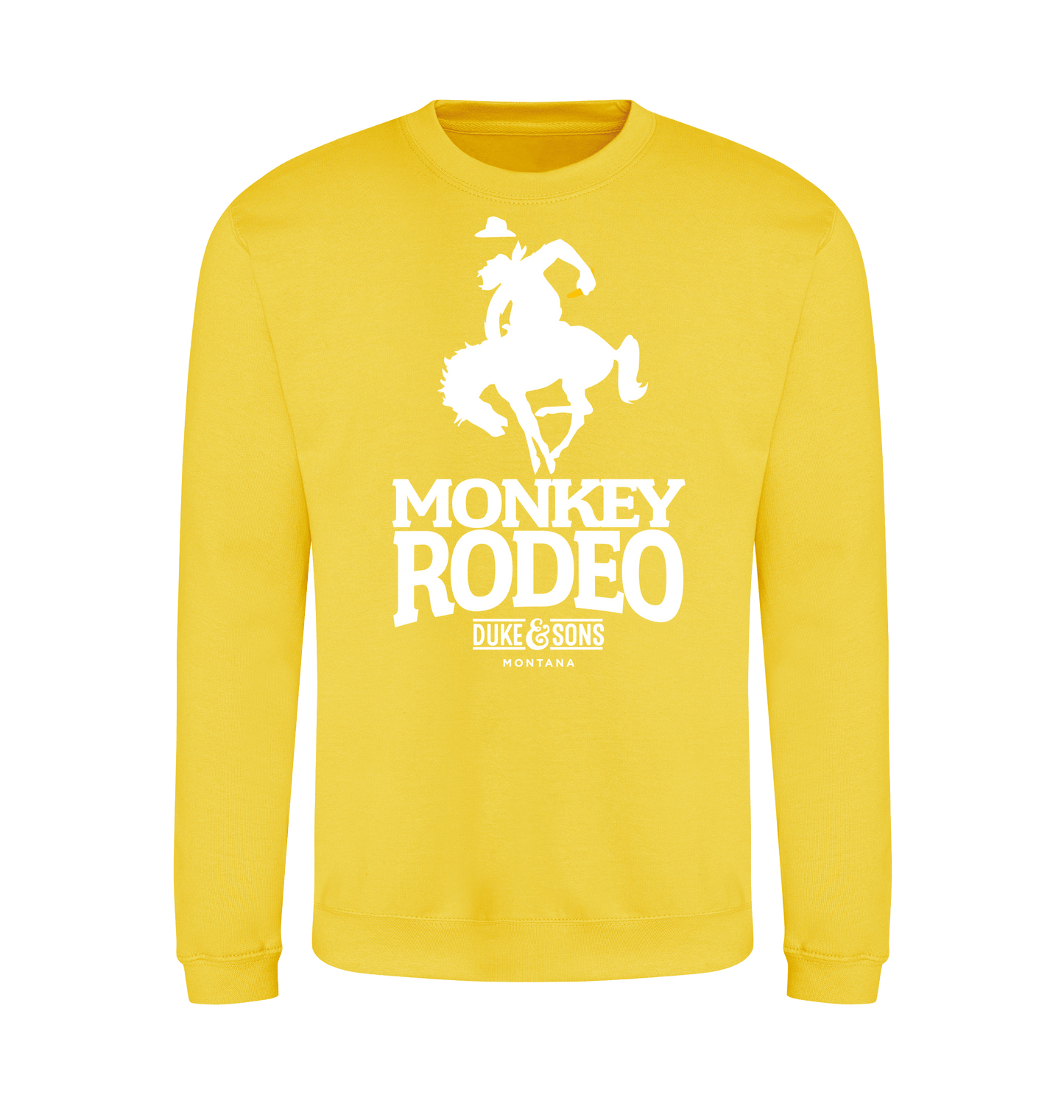 Sun Yellow Printed Sweater Front
