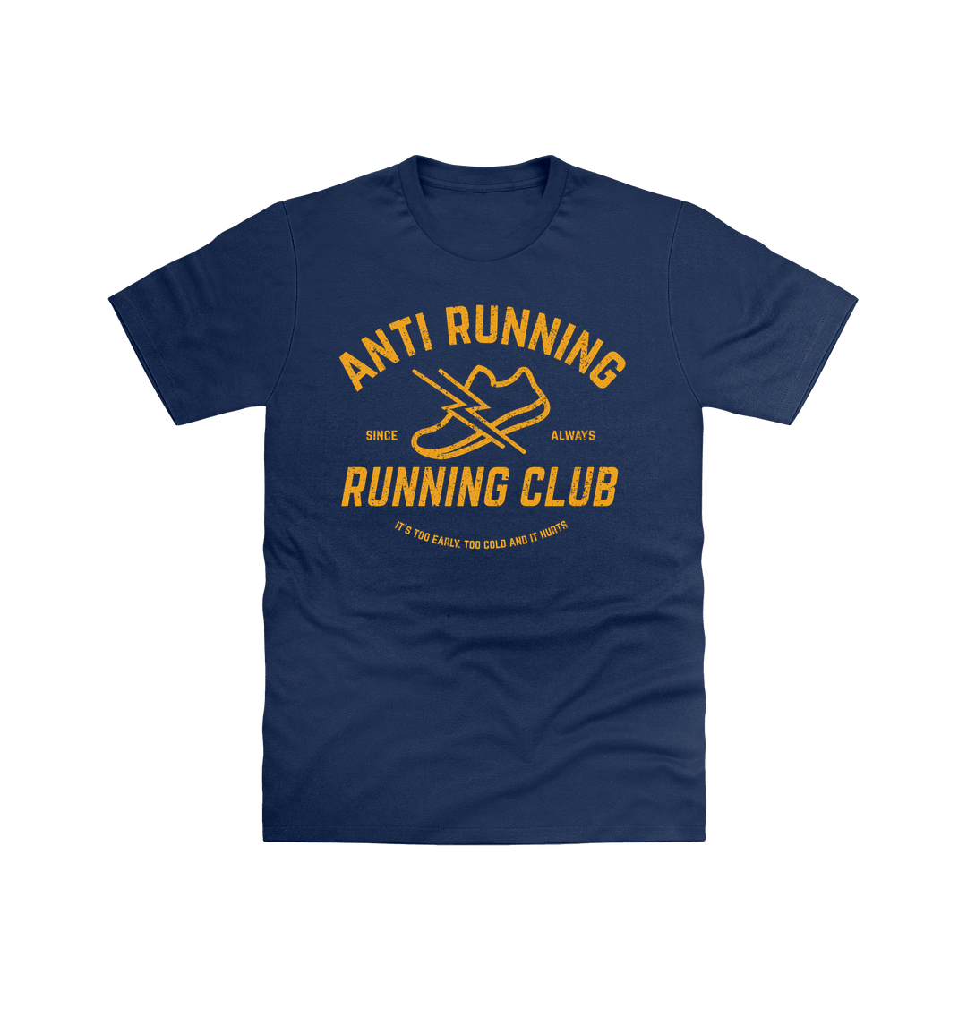 Navy Printed T-shirt Front
