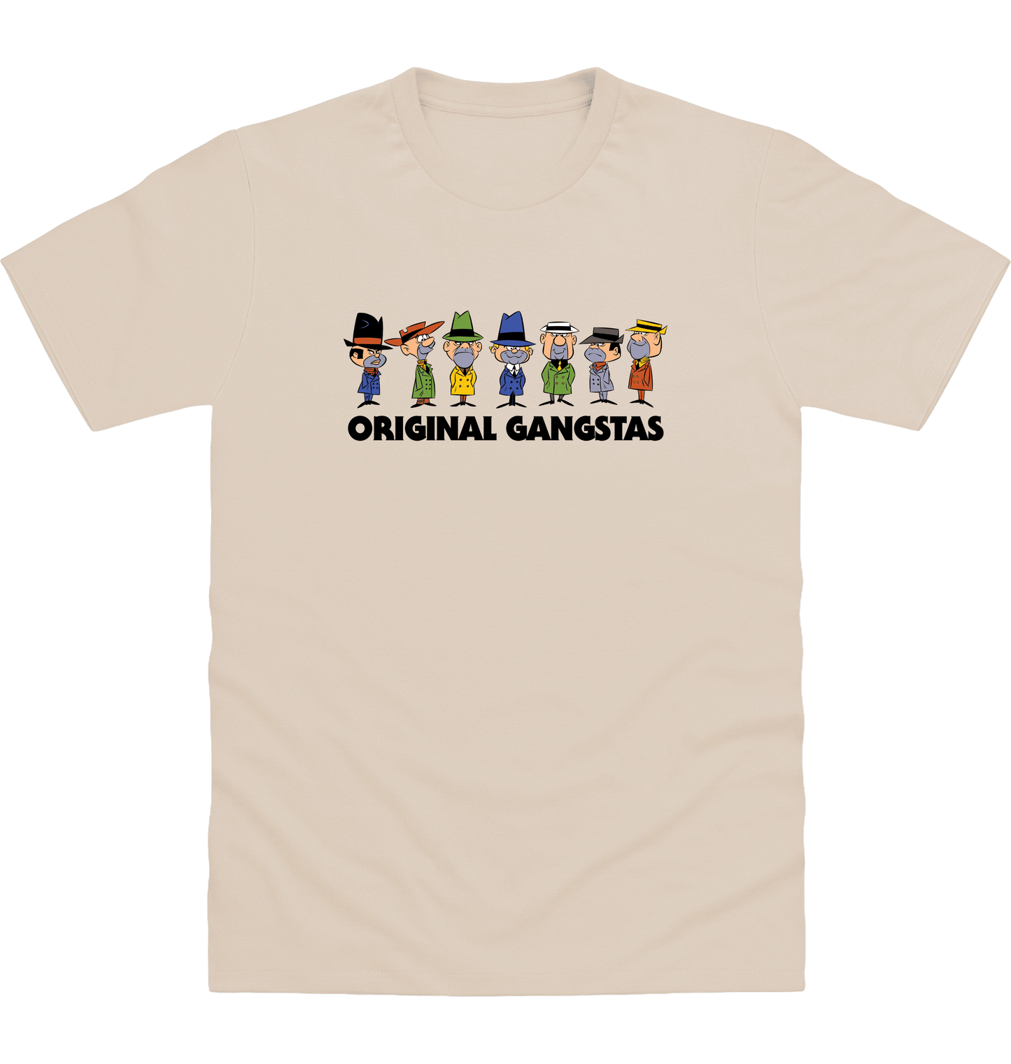 Natural Stone Printed T-shirt Front