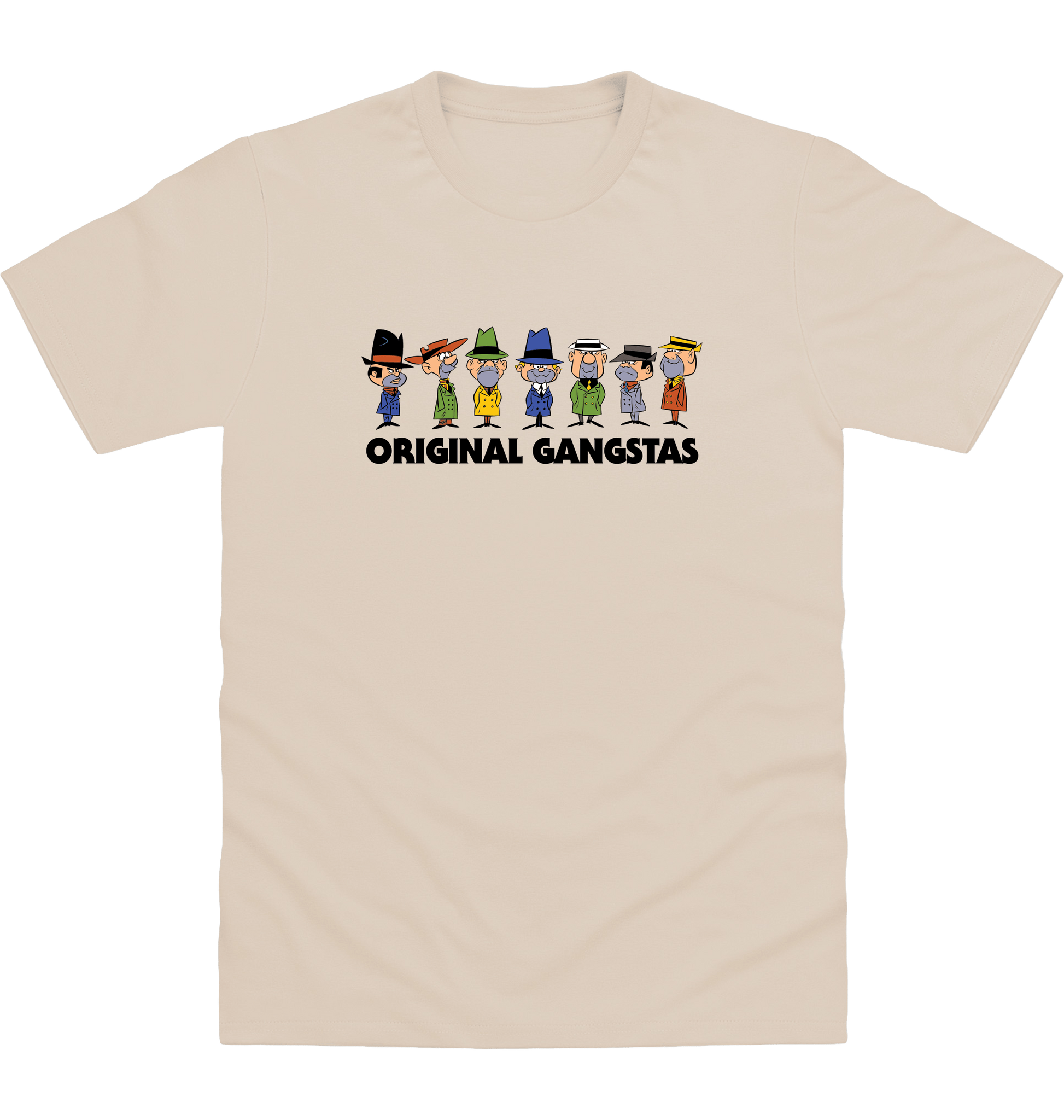 Natural Stone Printed T-shirt Front