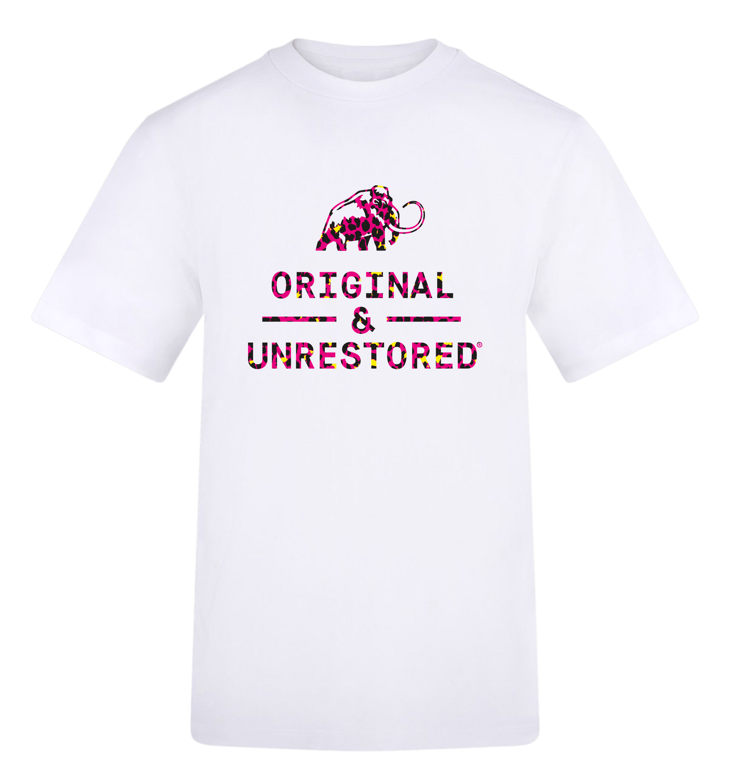 Arctic White Printed T-shirt Front