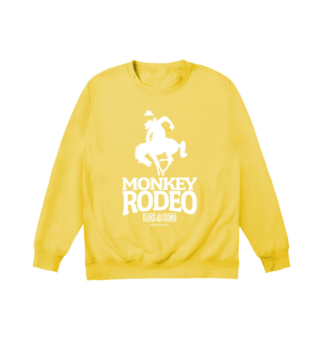 Sun Yellow Printed Sweater Front