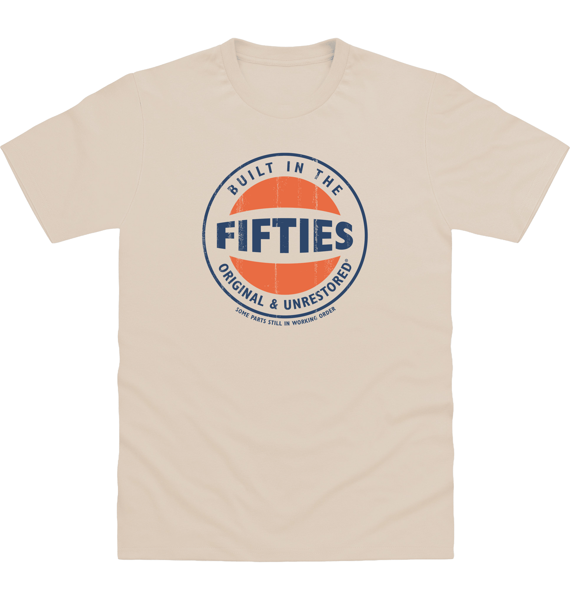 Natural Stone Printed T-shirt Front