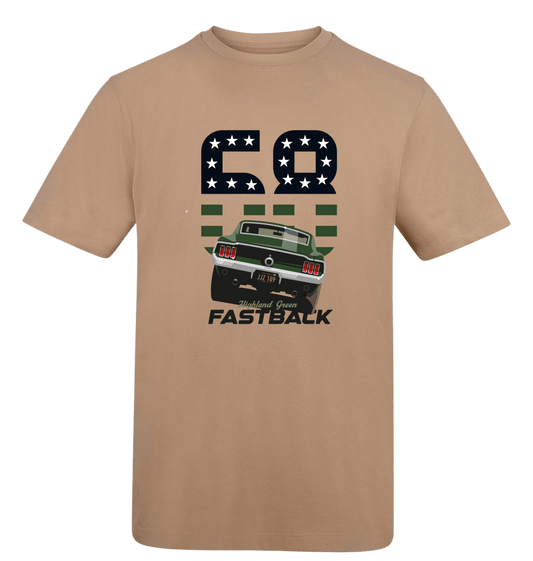 Desert Sand Printed T-shirt Front
