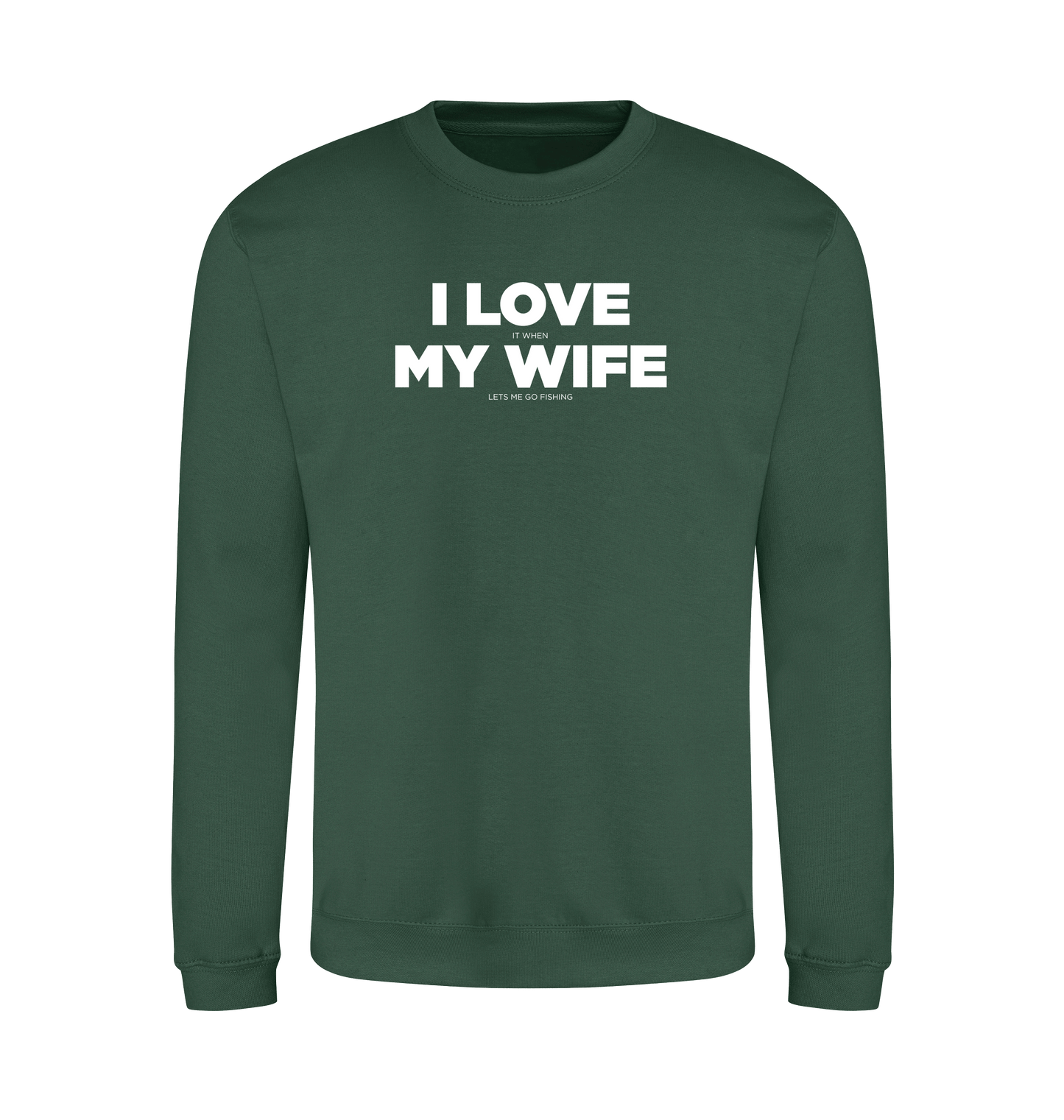 Bottle Green Printed Sweater Front