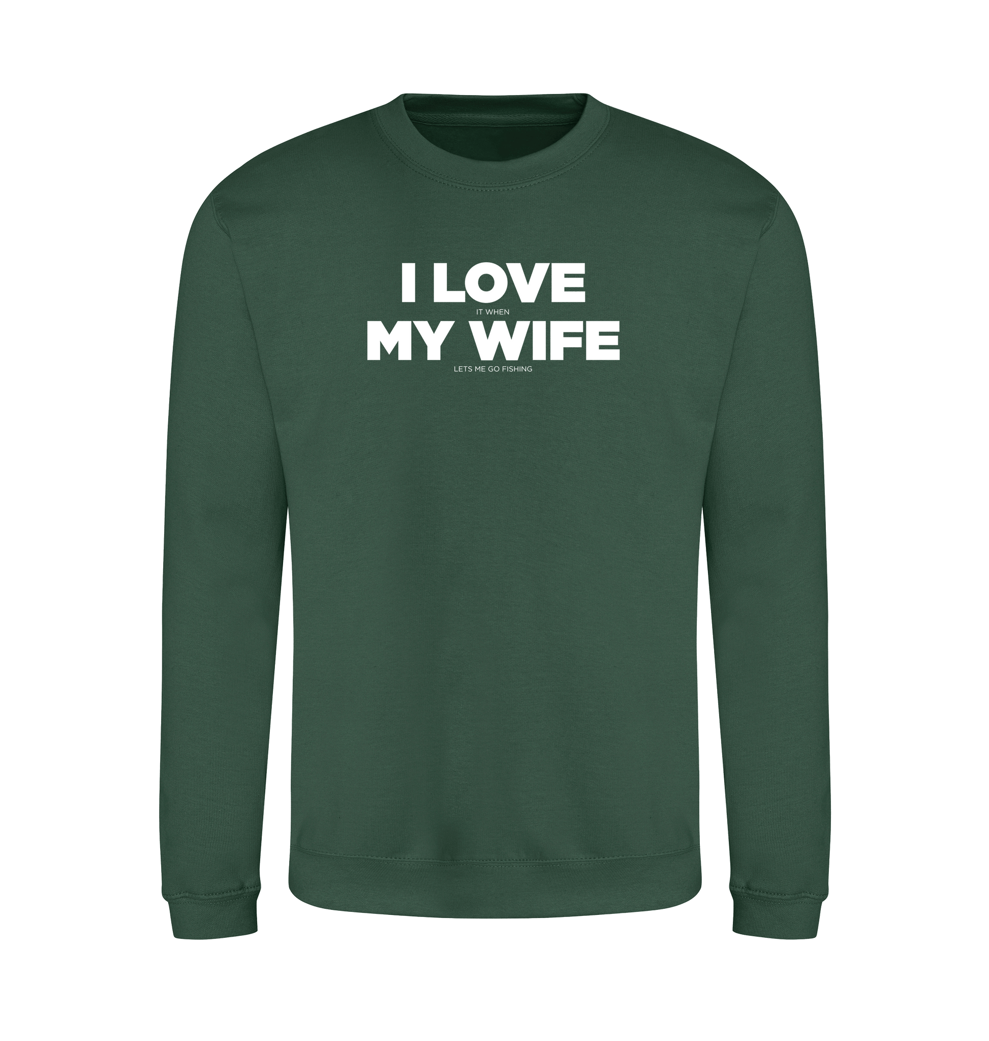 Bottle Green Printed Sweater Front