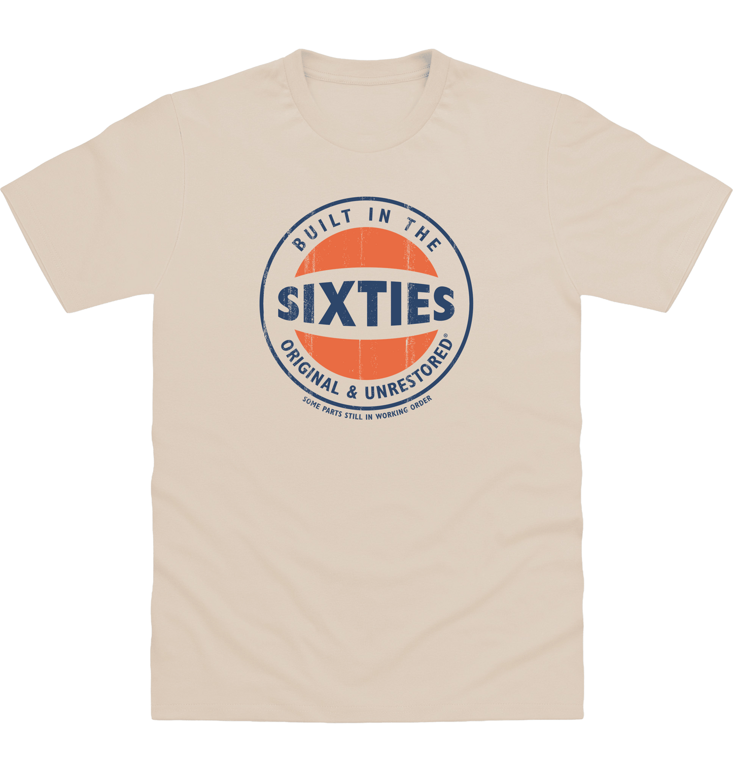 Natural Stone Printed T-shirt Front