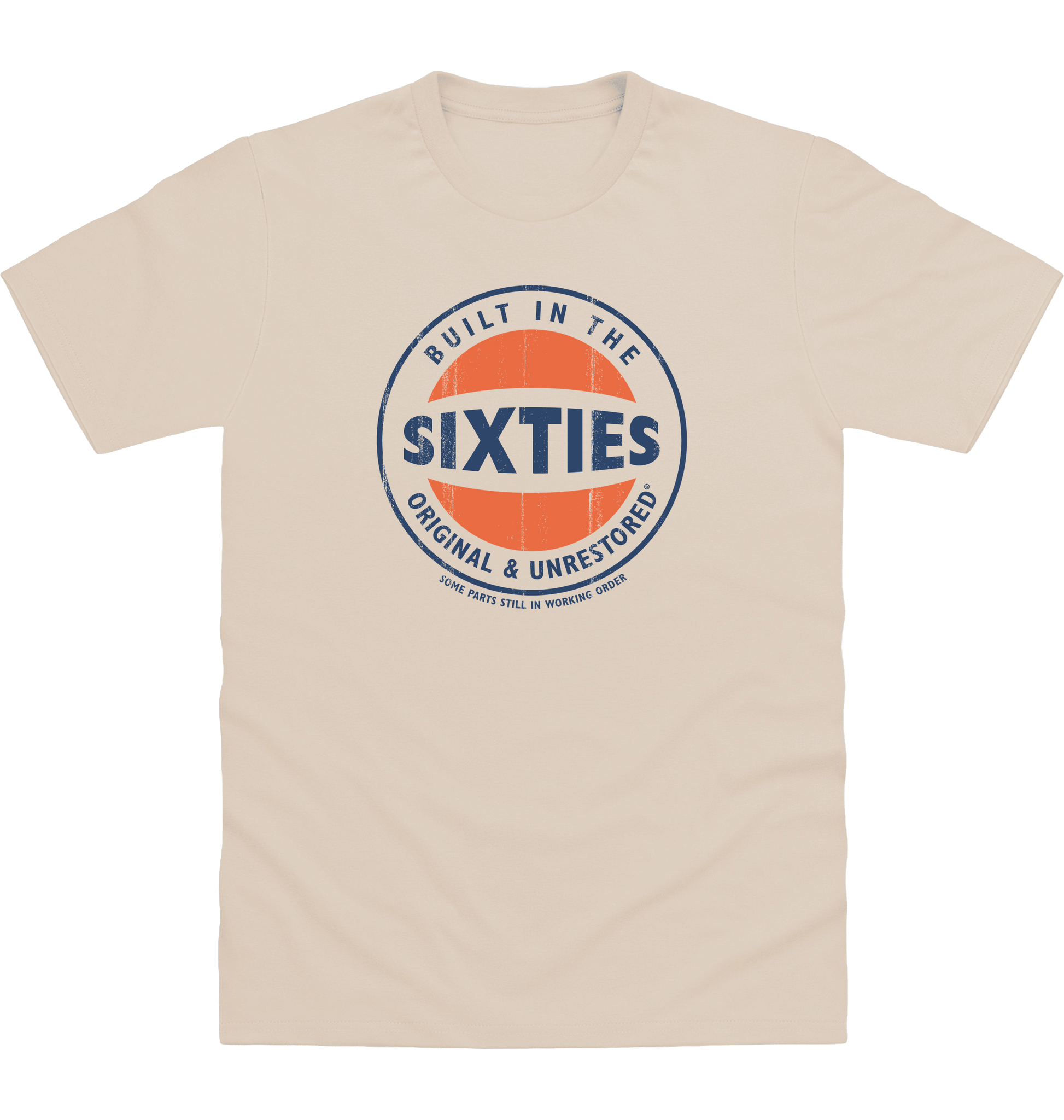 Natural Stone Printed T-shirt Front