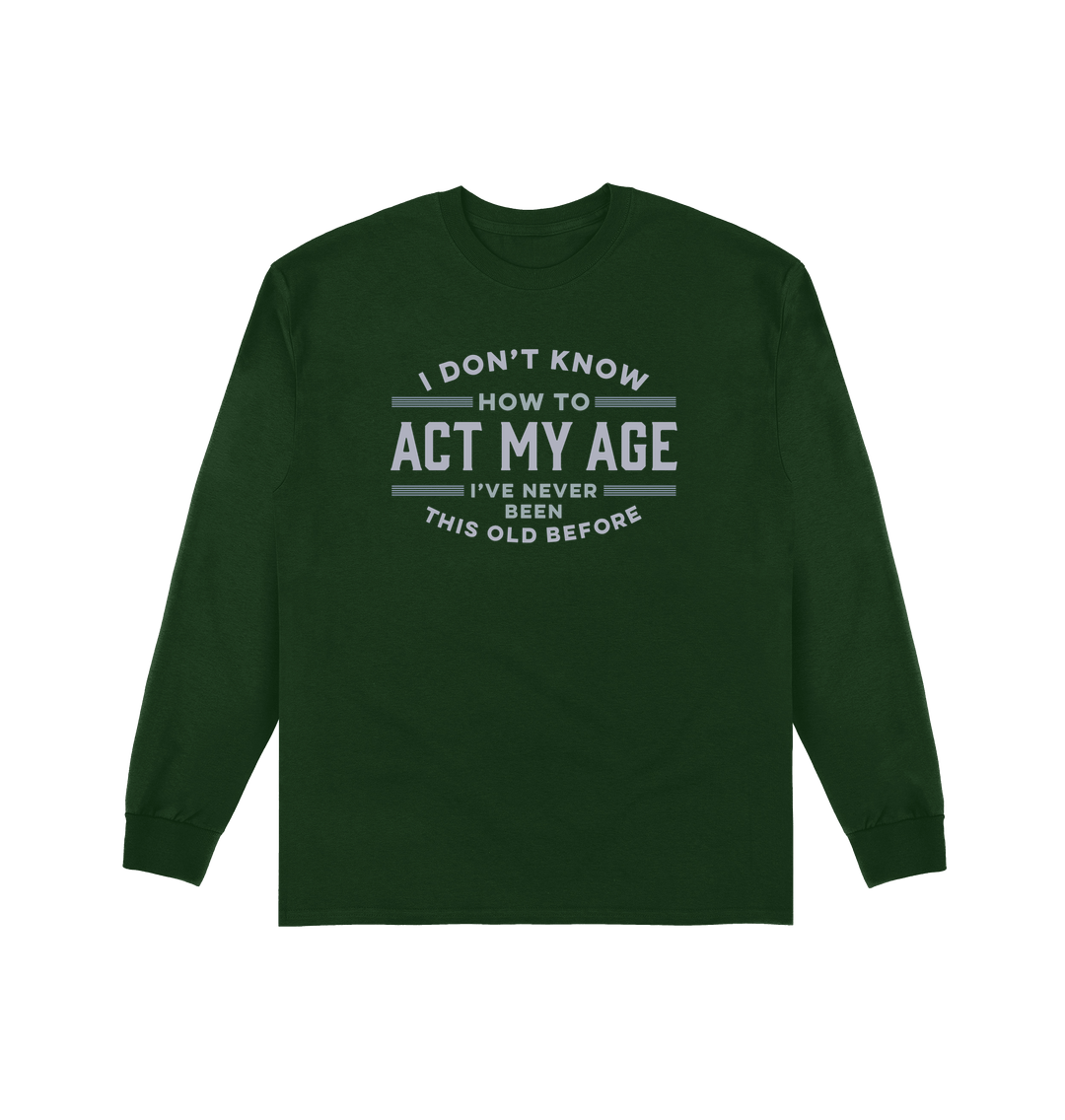 Forest Printed Long Sleeve T Shirt Front