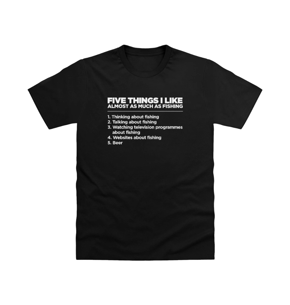 Five Things Fishing T-Shirt