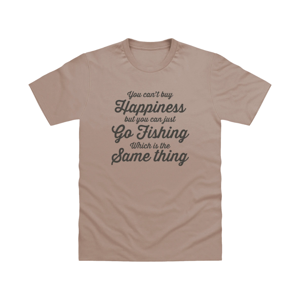 Fishing Happiness T-Shirt