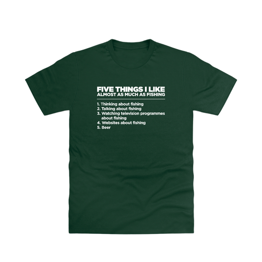 Five Things Fishing T-Shirt