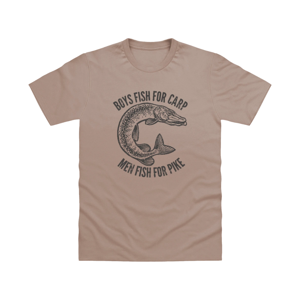 Men Fish For Pike T-Shirt