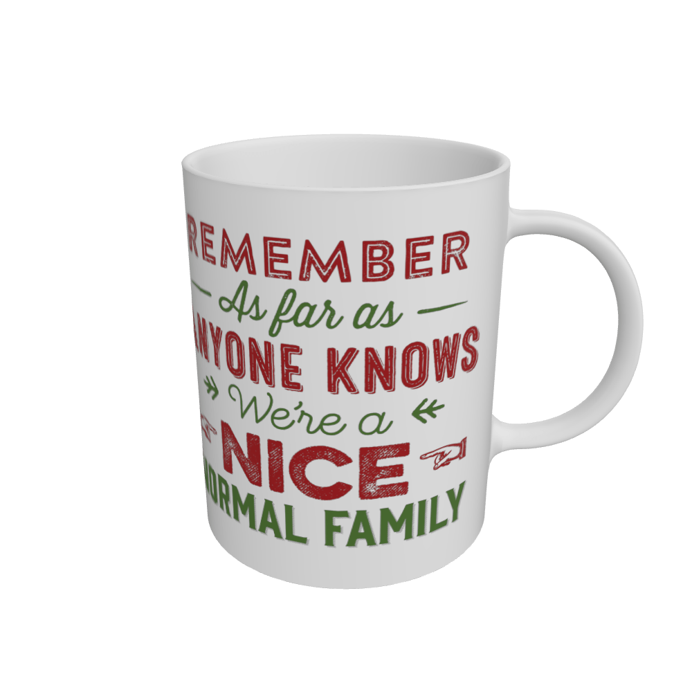 White Mug Front