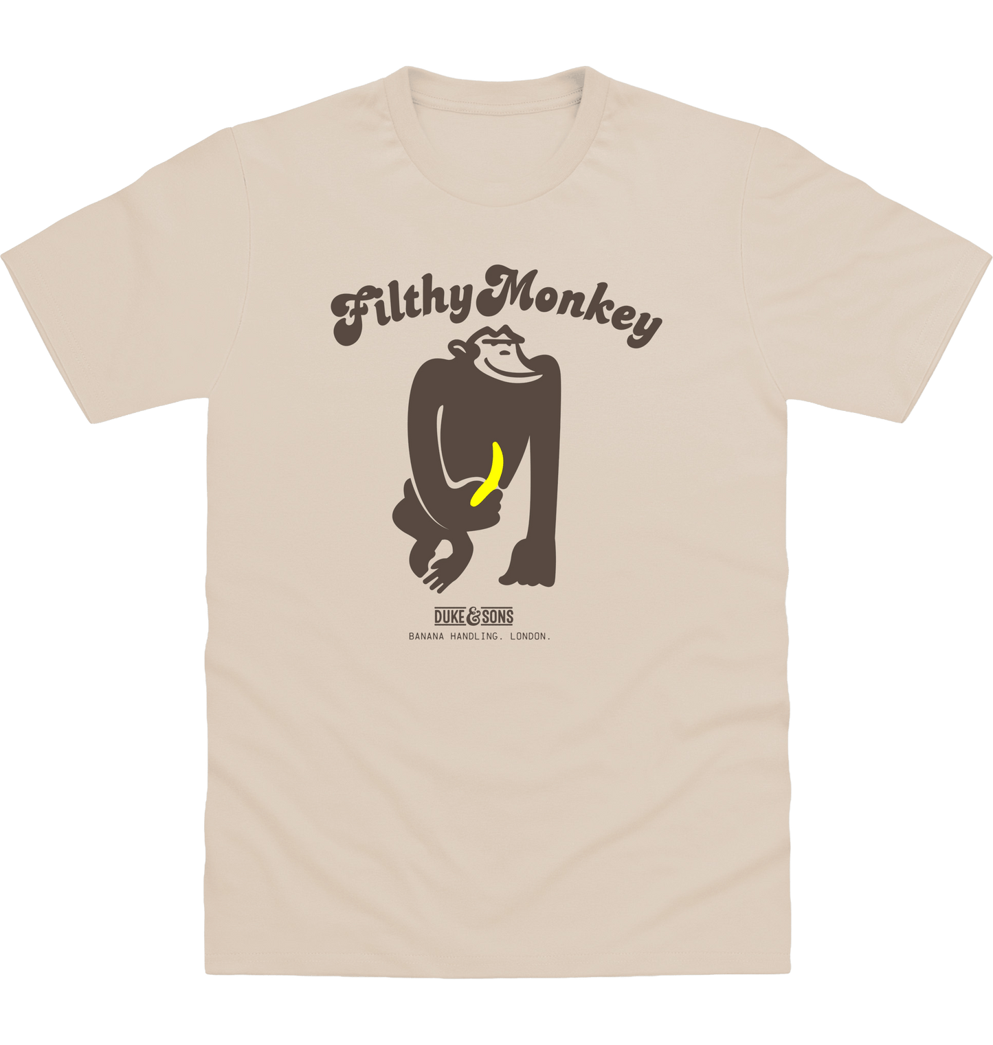 Natural Stone Printed T-shirt Front