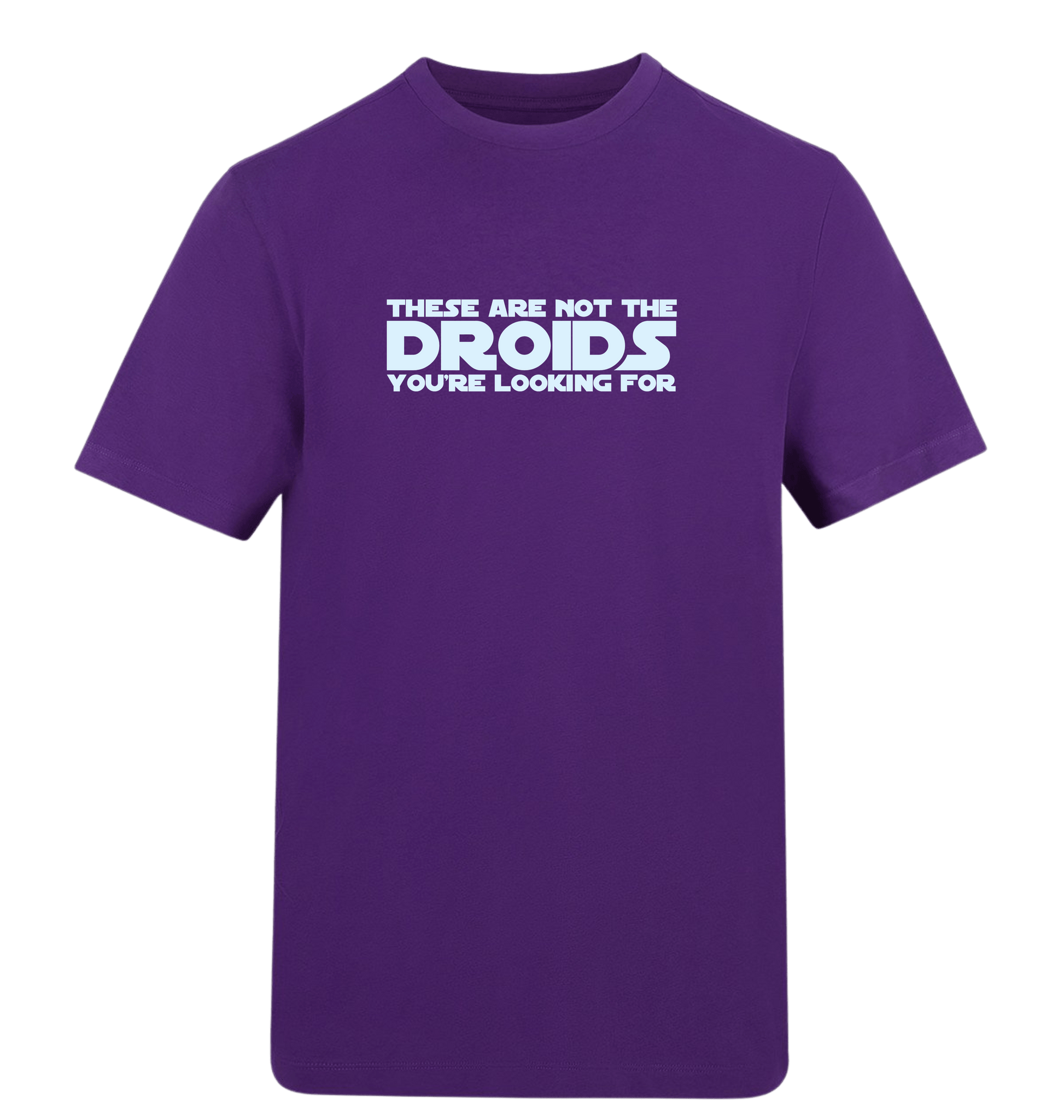Purple Printed T-shirt Front