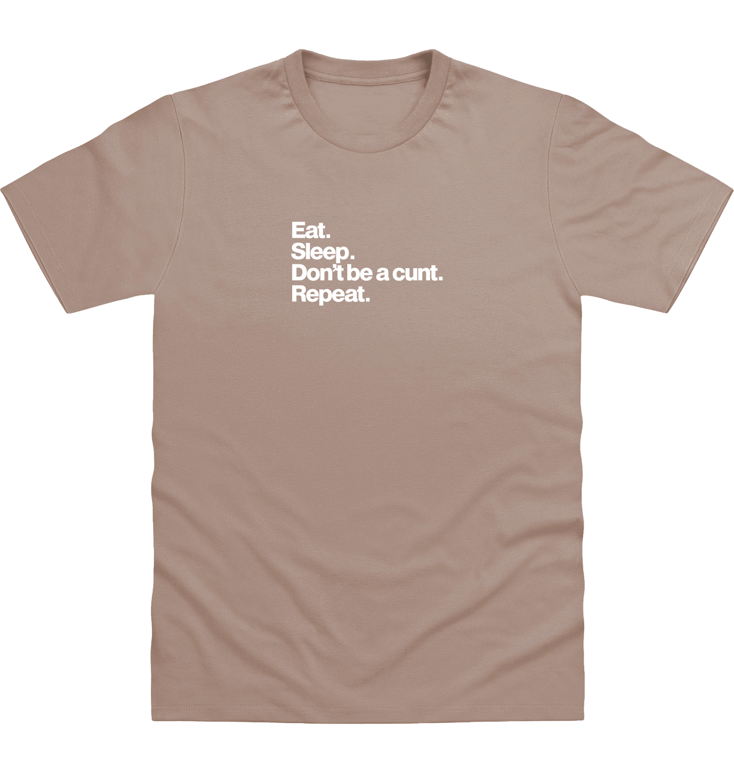 Desert Sand Printed T-shirt Front